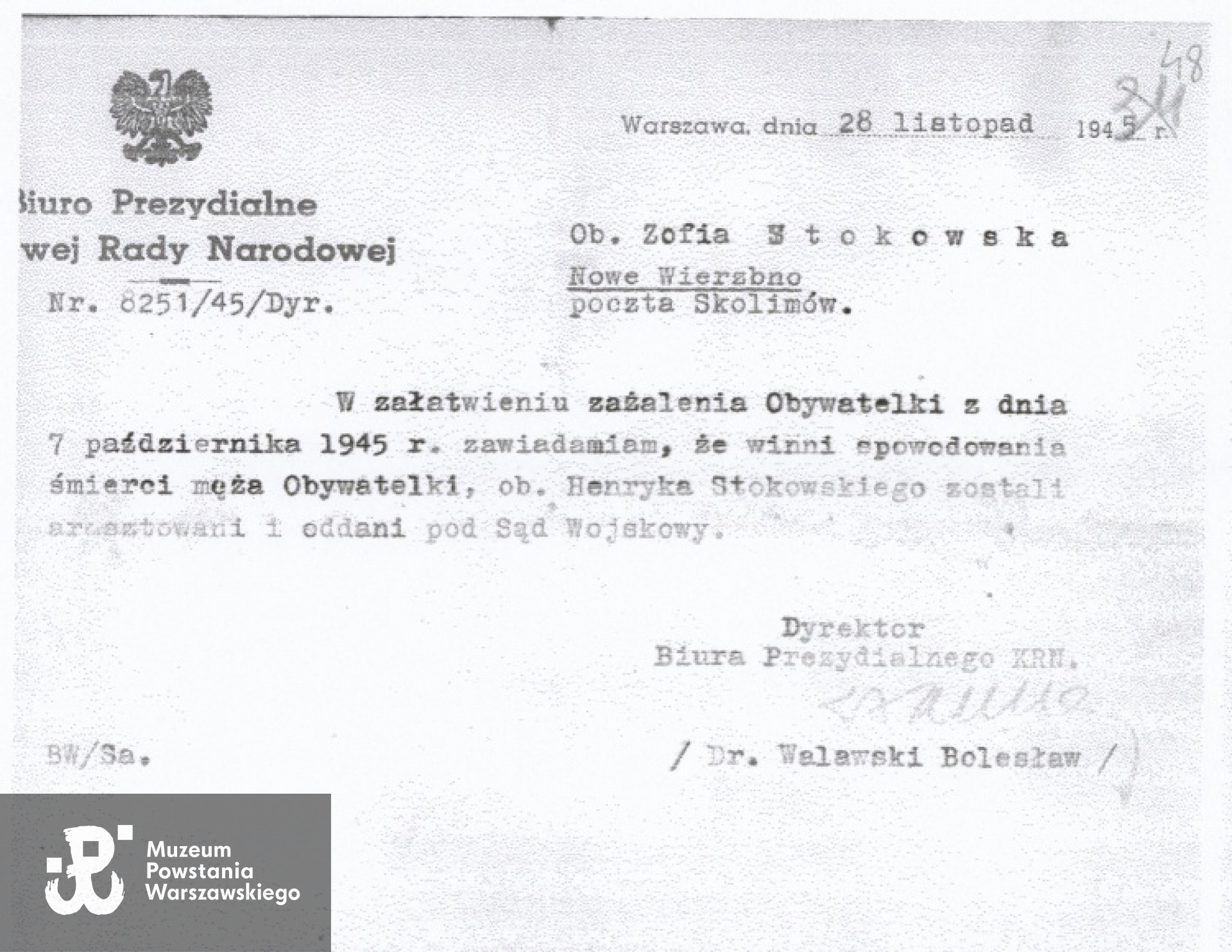 Z archiwum IPN, udostępnił p. Janusz Kłos