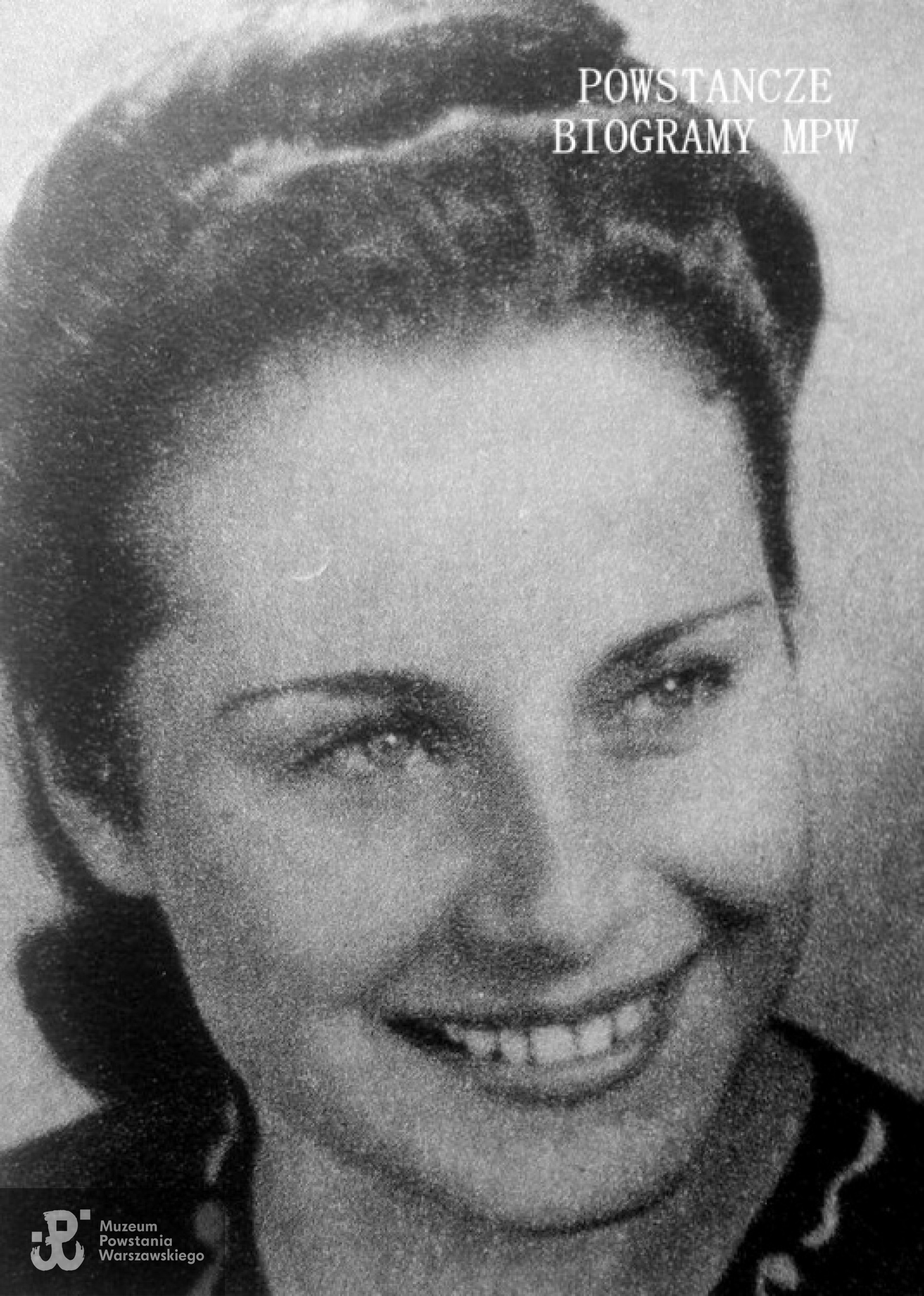 Sanitariuszka Barbara Rankowska "Basia" (1923-1944). Fot. udostępnione przez Magdalenę Ciok