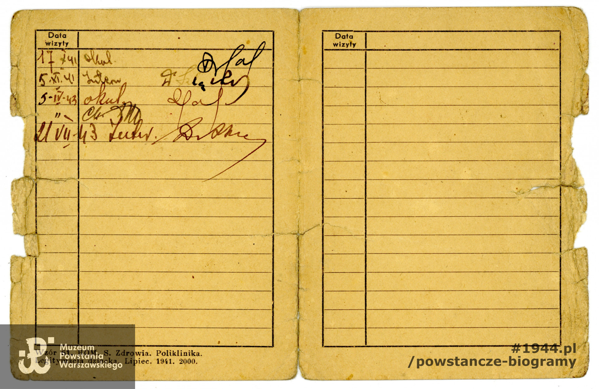  Ze zbiorów Muzeum Powstania Warszawskiego, sygn. P/7895, dar Marii Zahorskiej z domu Karpińskiej