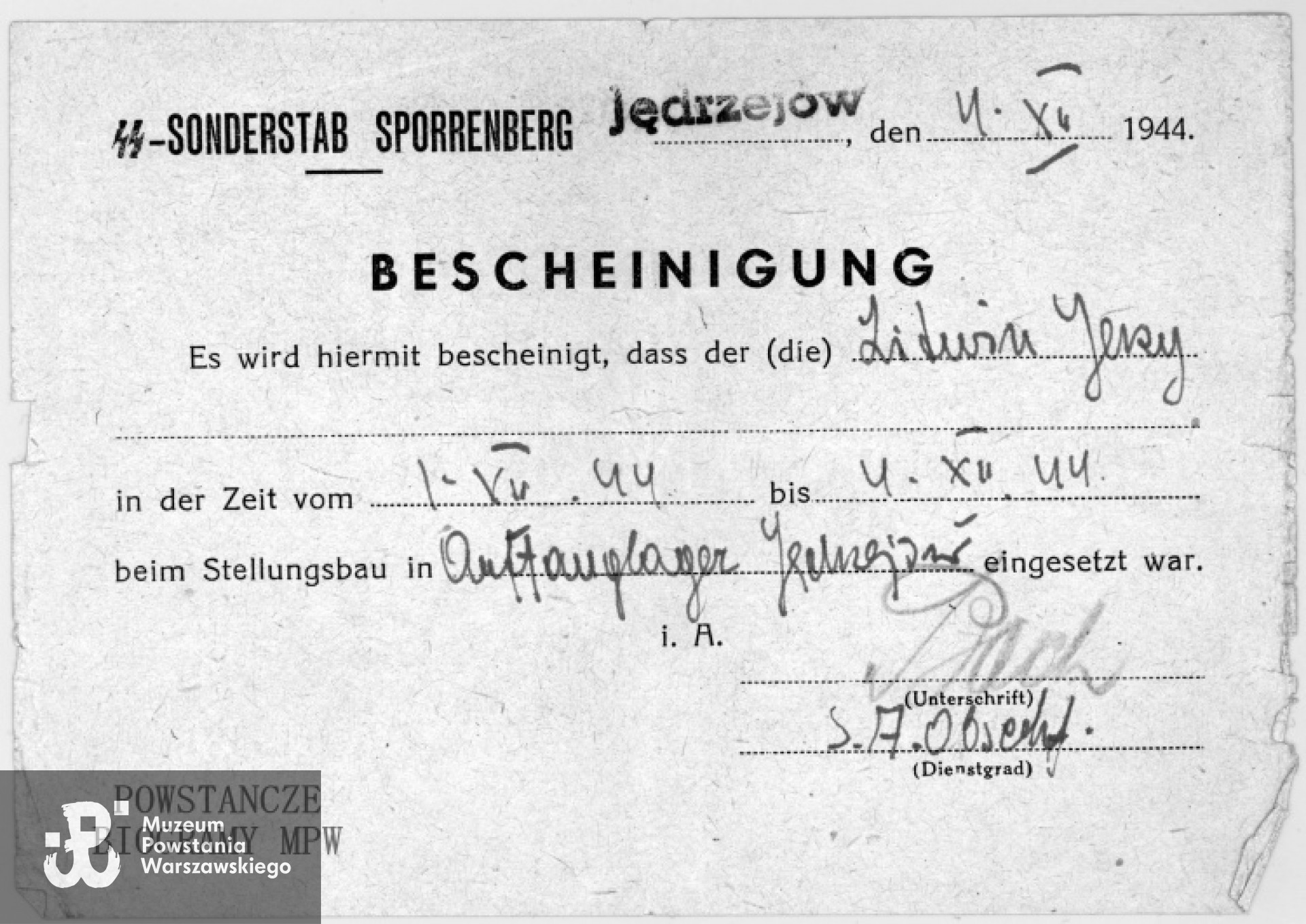 Z archiwum rodzinnego p. Marka Litwina