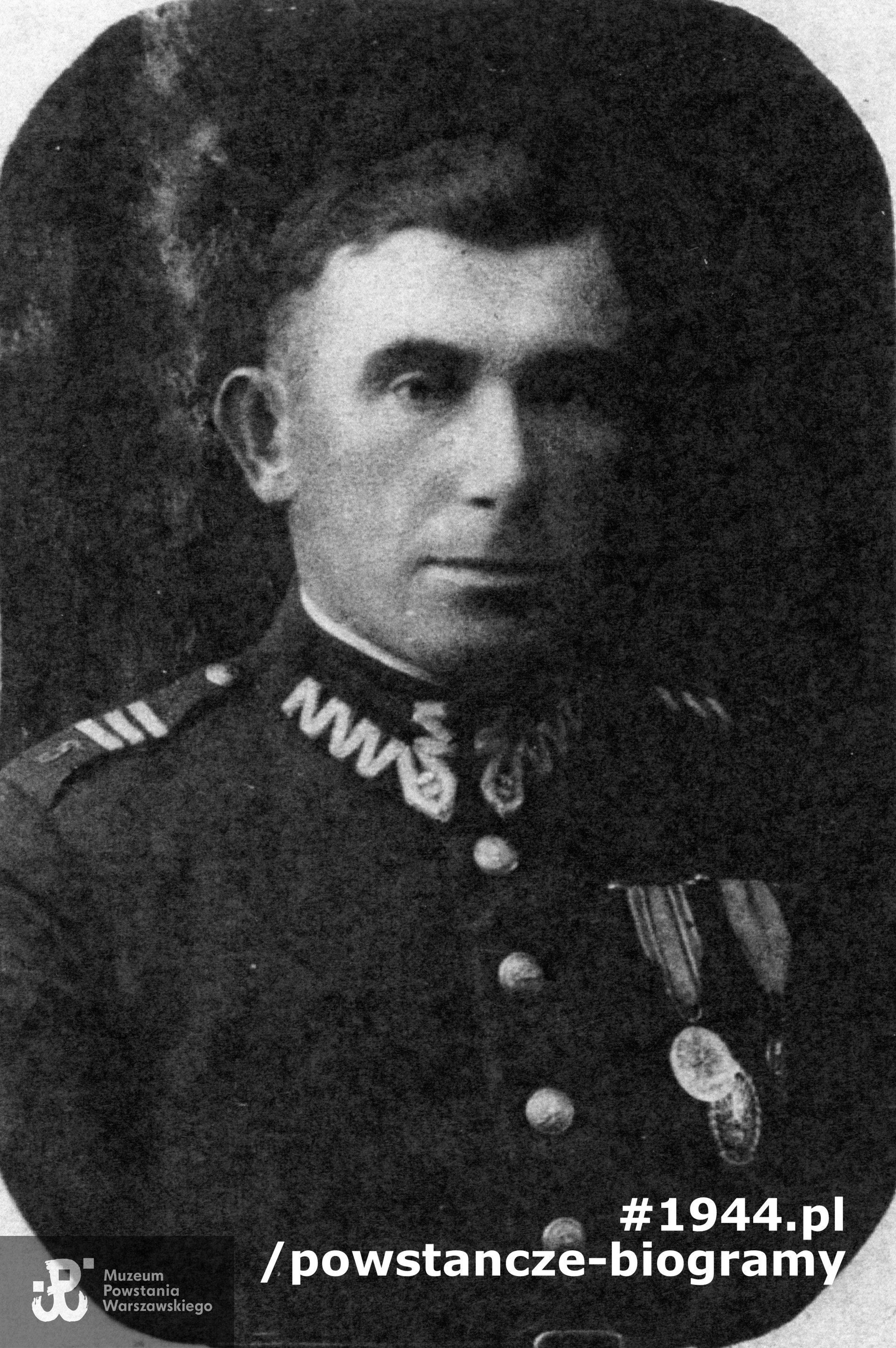 ppor. Stanisław Puszkin (1901-1965). Na fotografii podczas służby wojskowej w końcu lat 20-tych lub początku lat 30-tych XX w. Fot. ze zbiorów syna, p. Tadeusza Puszkina