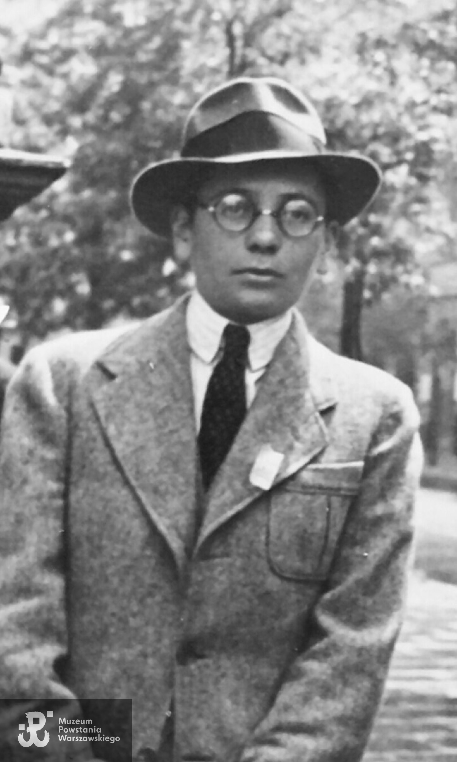 strz. Jan Moszkowski ps. Okularnik. Fot. ze zbiorów rodzinnych, udostępnił p. Jacek Moszkowski