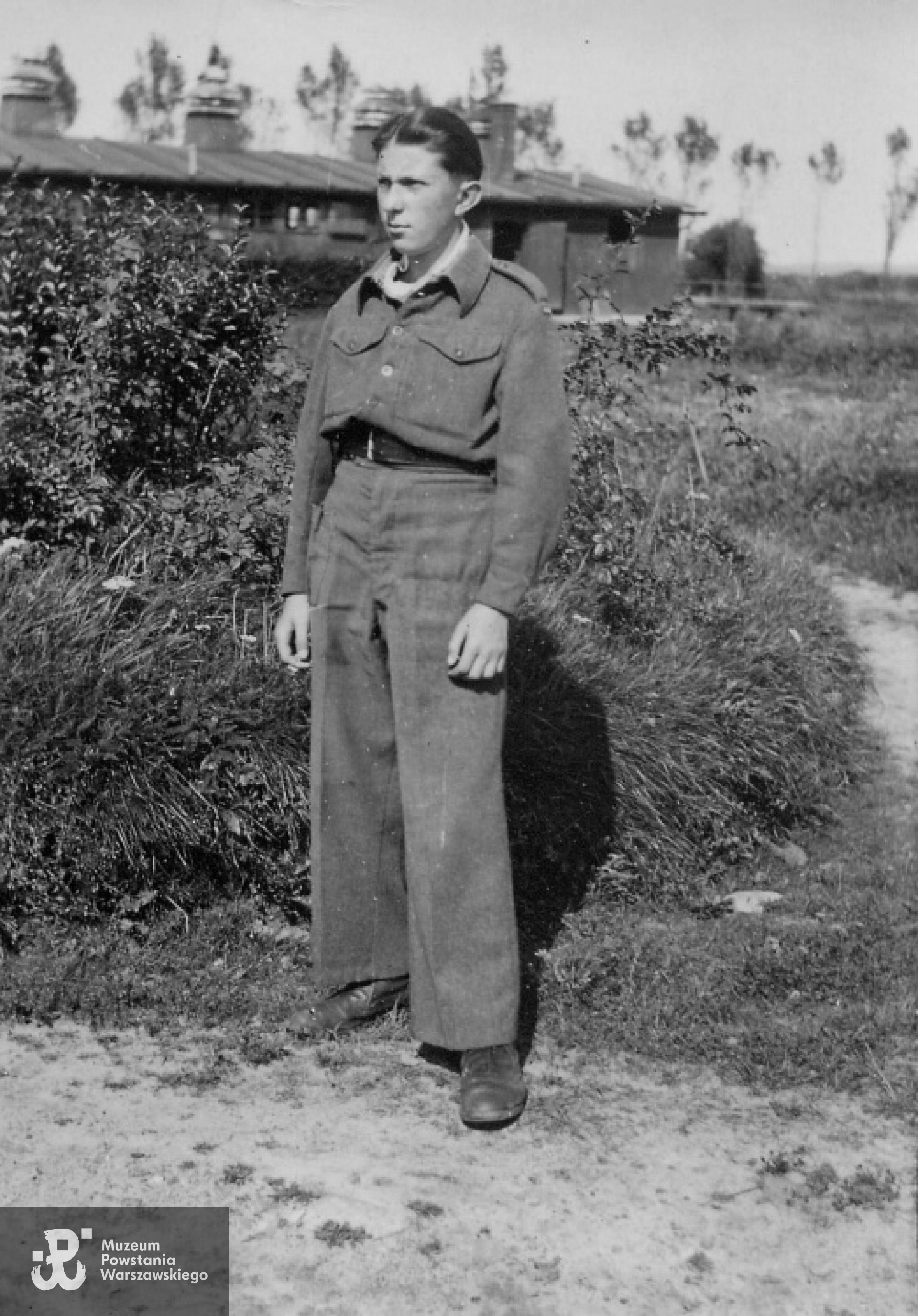 Janusz Gutzman obóz w Wittbeck - 1945 r.