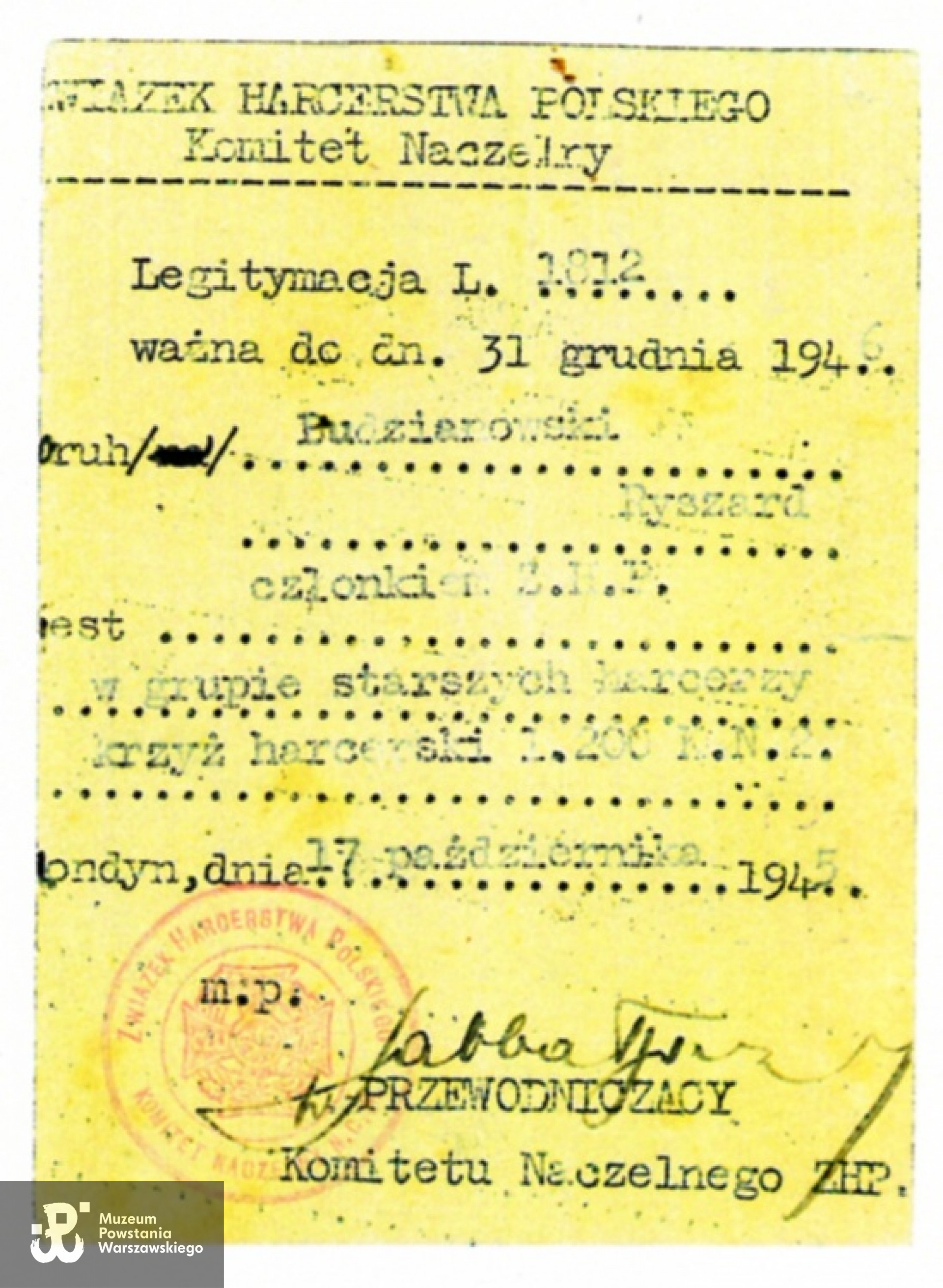 Fot. z archiwum rodzinnego /Archiwum 2. HBAP "Żbik"