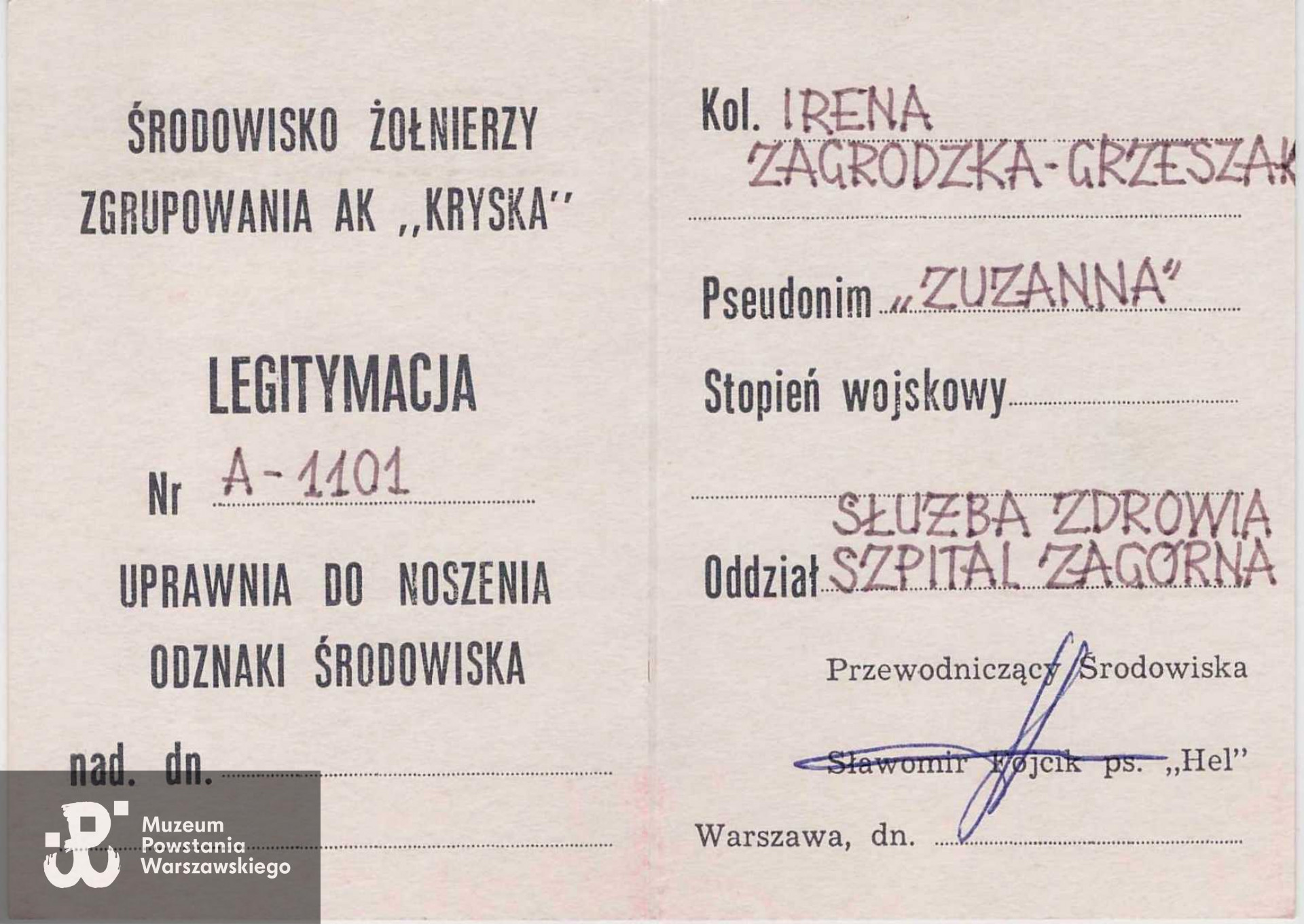 Z archiwum rodzinnego p. Adama Grzeszaka