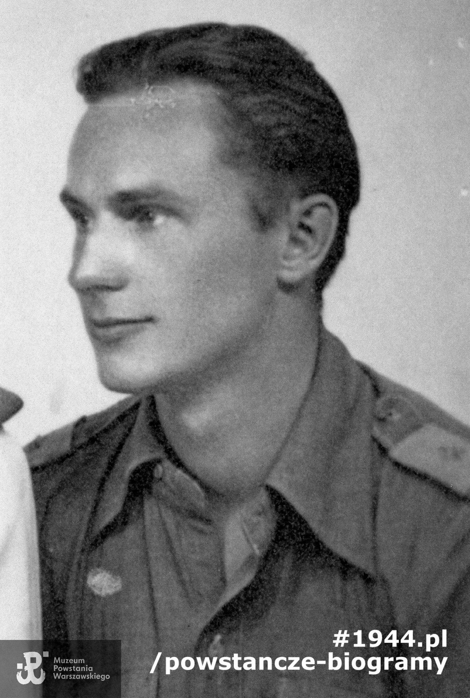 Jan Romuald Horoch „Listowski”, „Jaś”. Fot. z archiwum rodzinnego Zofii Wrześniewskiej