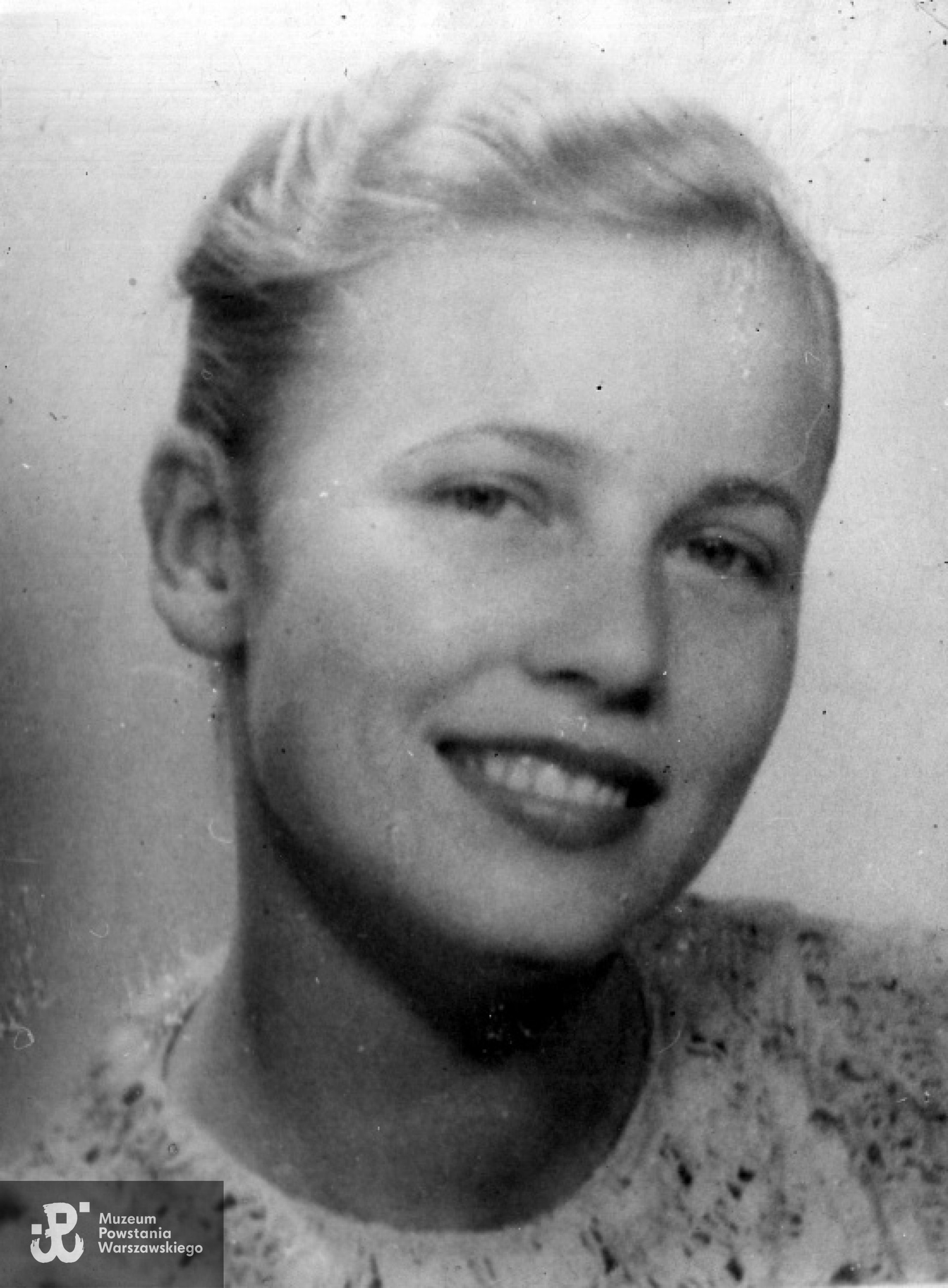 Janina Irena Kondzioła "Nina", zdjęcie wykonane tuż po 1945 r.  Fot. archiwum rodzinne