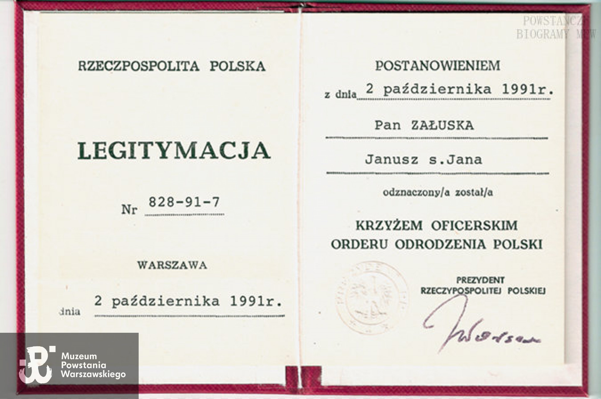 Archiwum rodzinne / AR MPW