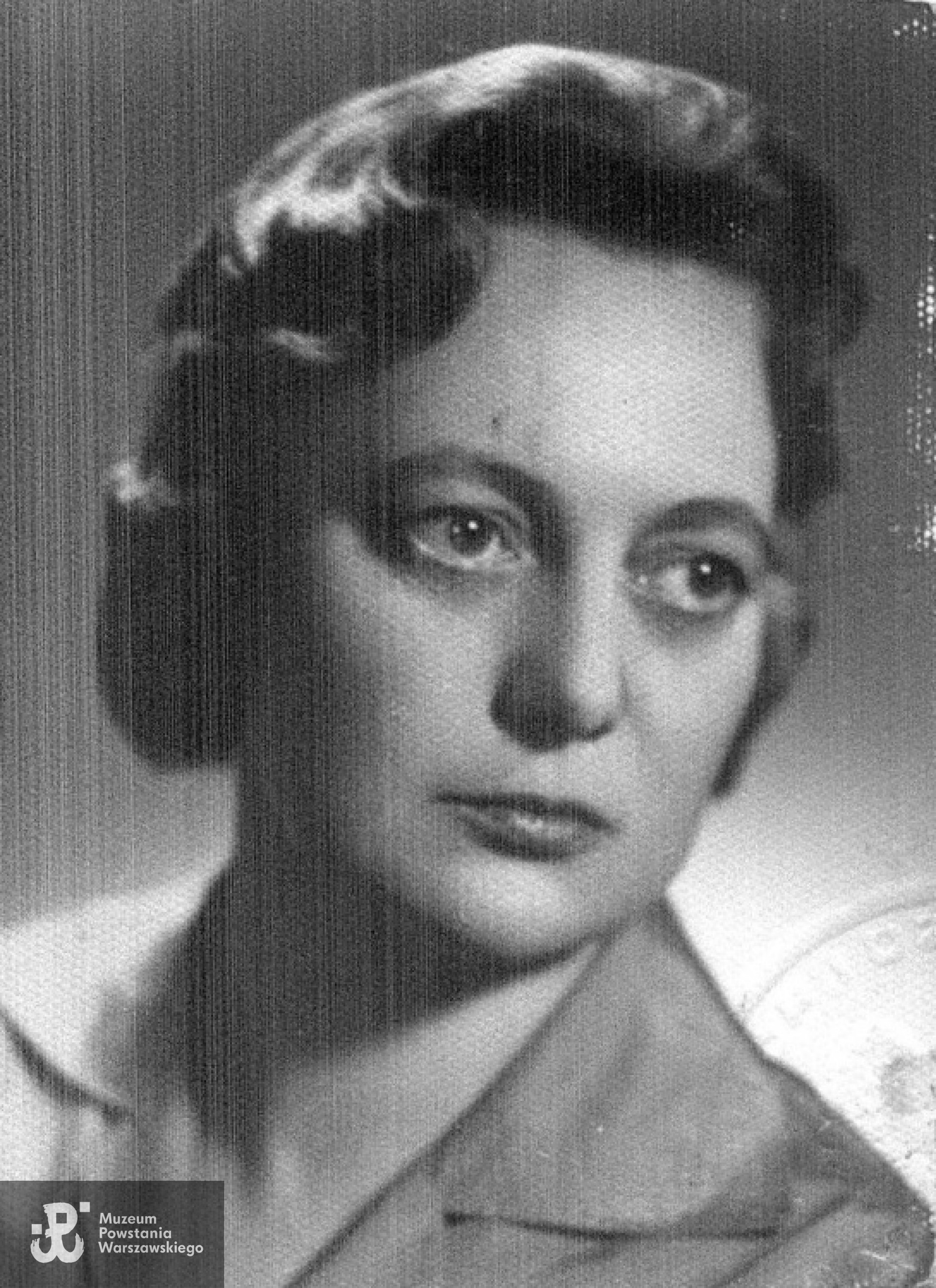 Krystyna Krupska, po mężu Max, ps. "Ewa". Fot. archiwum rodzinne.