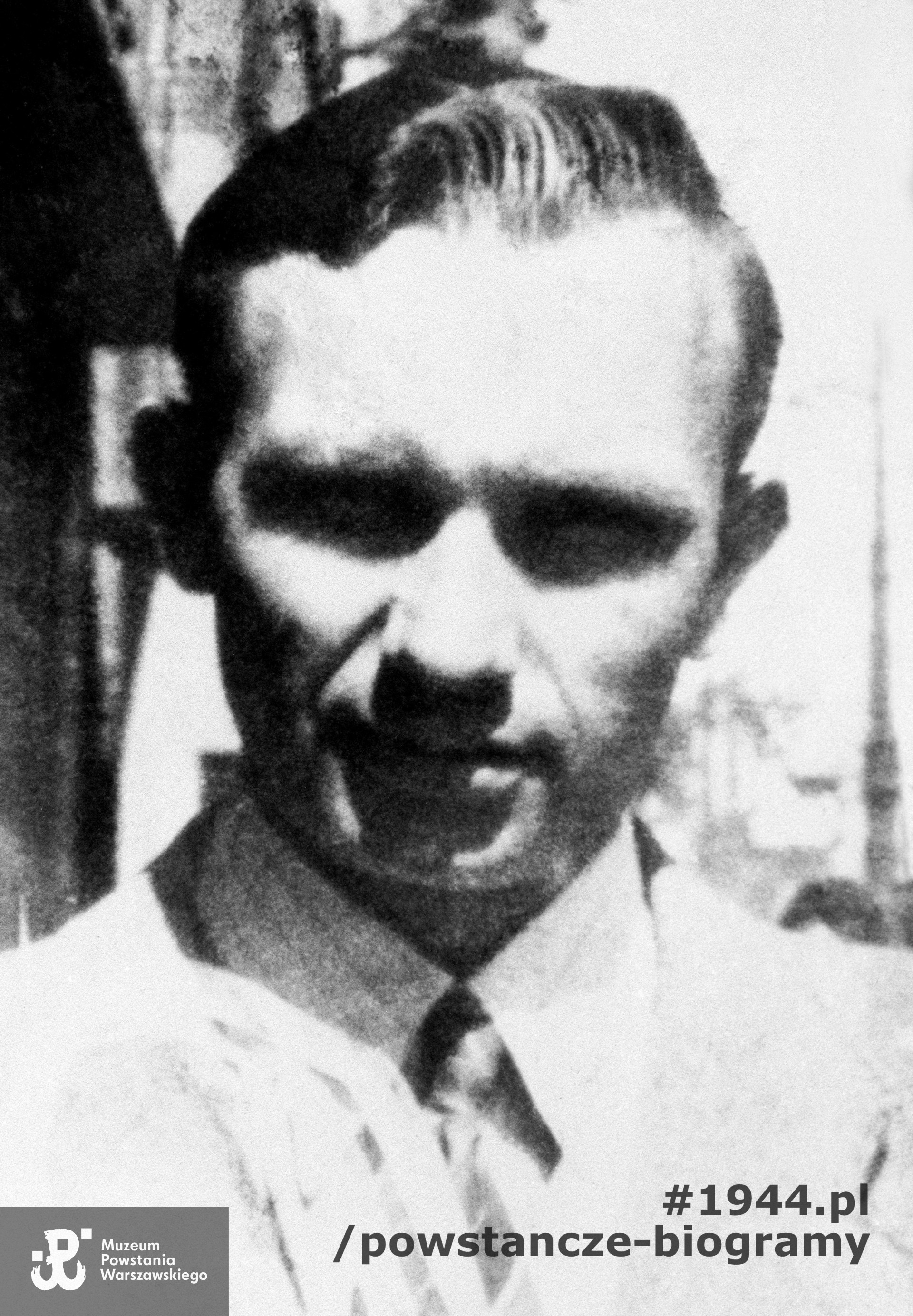 por. Jan Włodzimierz Kubacki ps. „Tadeusz” (1914-1944). Fot. ze zbiorów Muzeum Powstania Warszawskiego - batalion "Zośka"