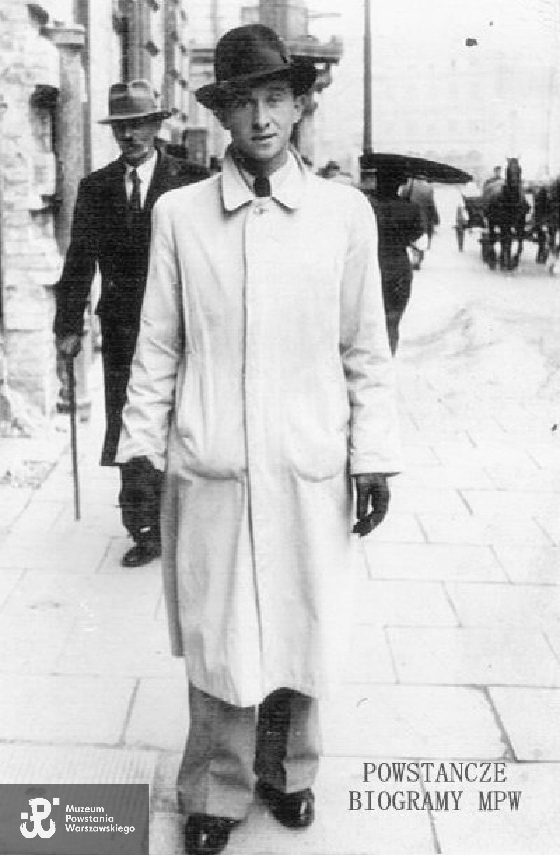 W Warszawie podczas okupacji niemieckiej. Fot. z archiwum rodzinnego syna Eugeniusza, p. Piotra Lubieńskiego. Udostępnił Krzysztof Lubieński.