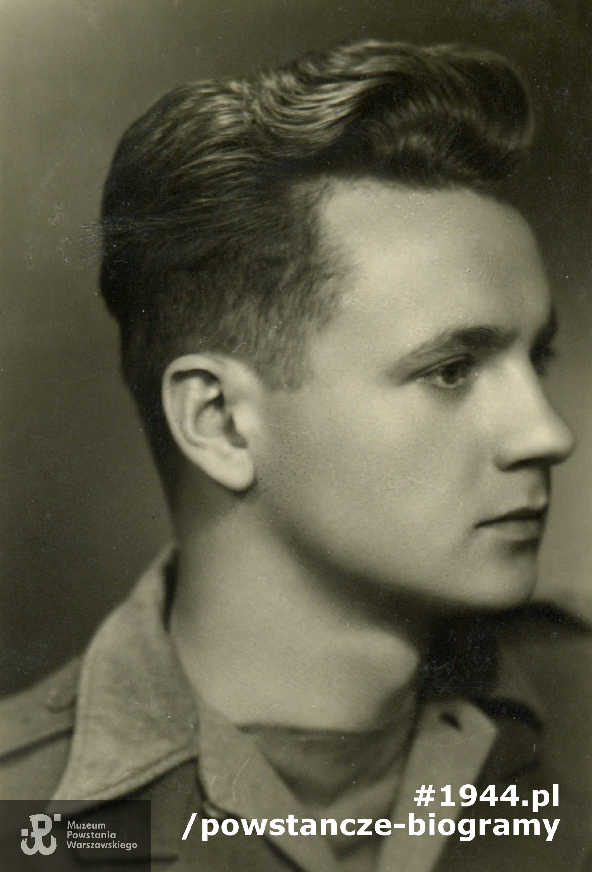 Witold Jan Siwiński "Janek" (1928-2013). Fot. ze zbiorów Muzeum Powstania Warszawskiego, sygn. P/16-1