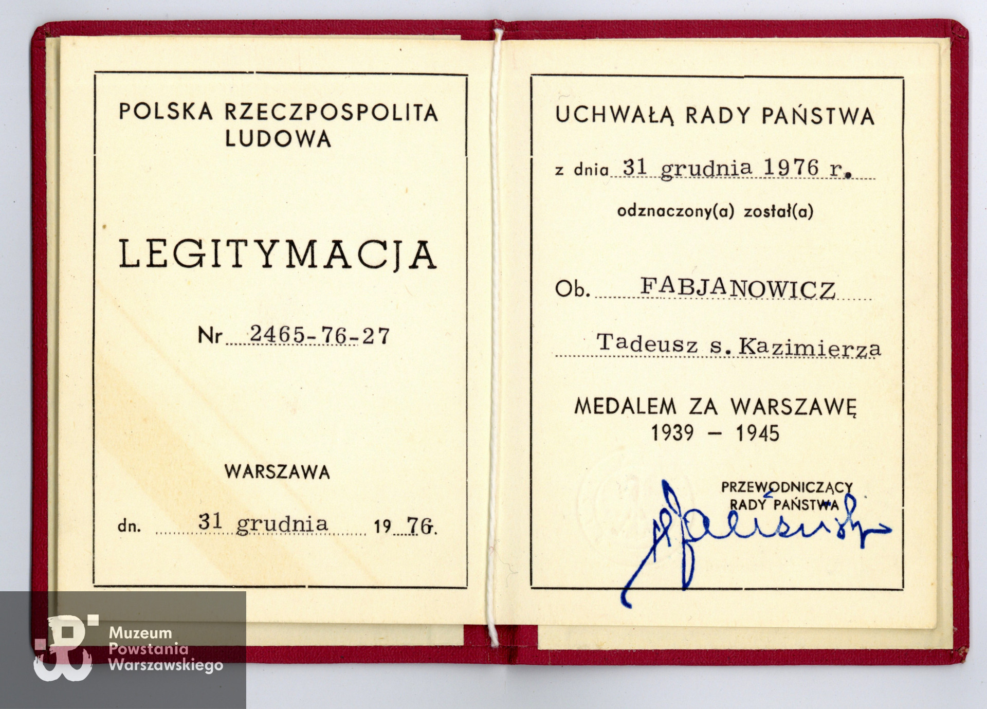 Ze zbiorów Muzeum Powstania Warszawskiego, sygn. P/7926/14