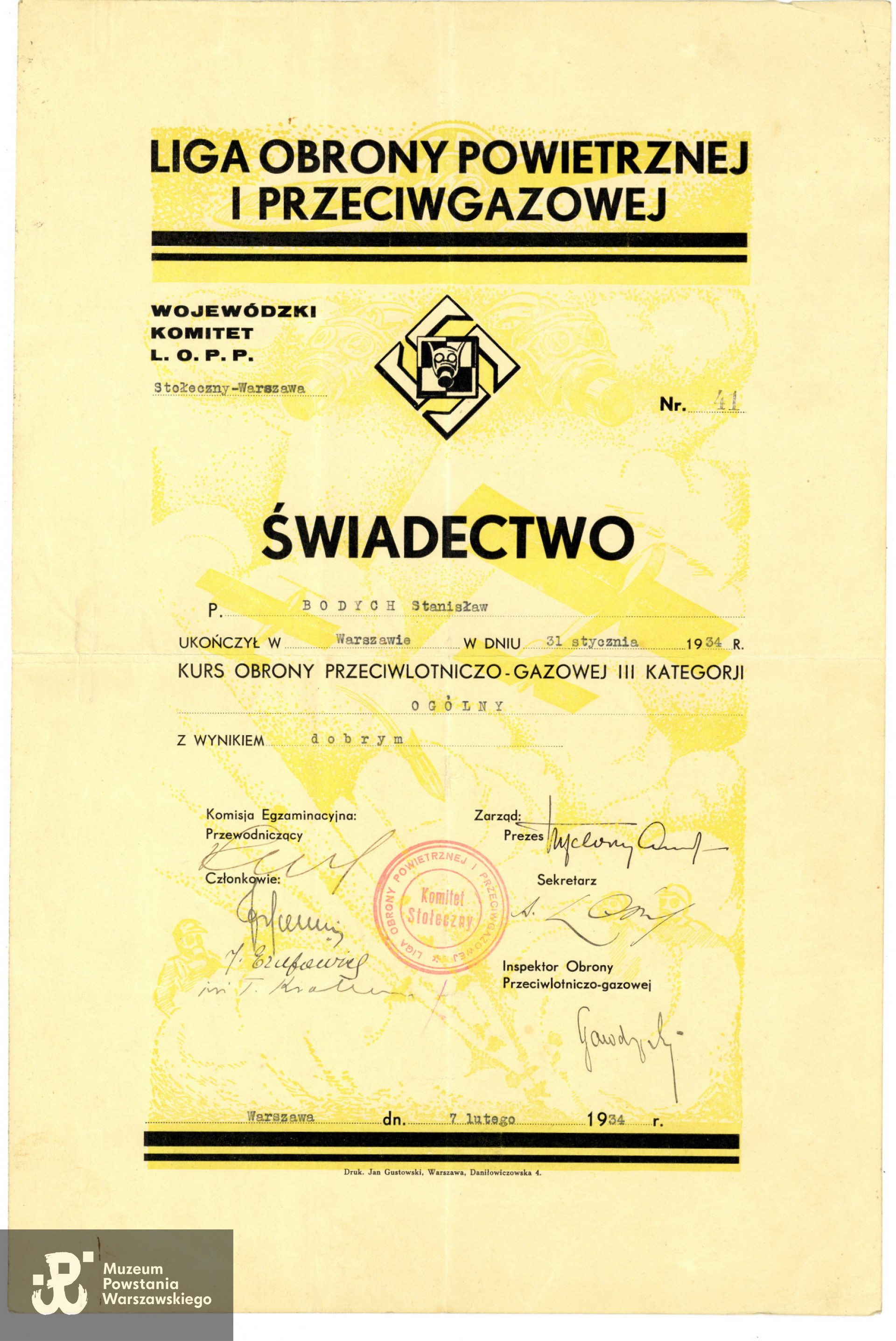 Ze zbiorów rodzinnych, udostępnił p. Tomasz Bodych, wnuk Powstańca