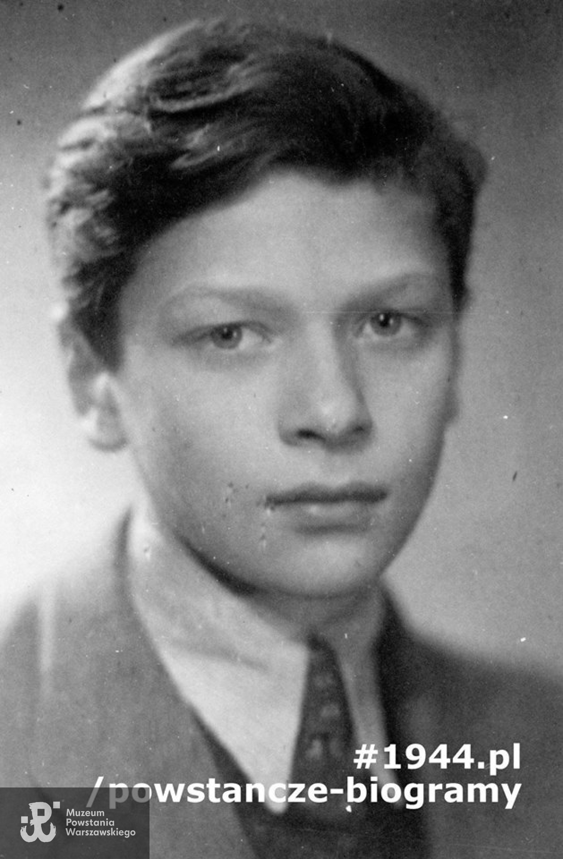 Piotr Żochowski ps. "Piotrek" (1929-1944). Fot. ze zbiorów Muzeum Powstania Warszawskiego, sygn. MPW-IH/156