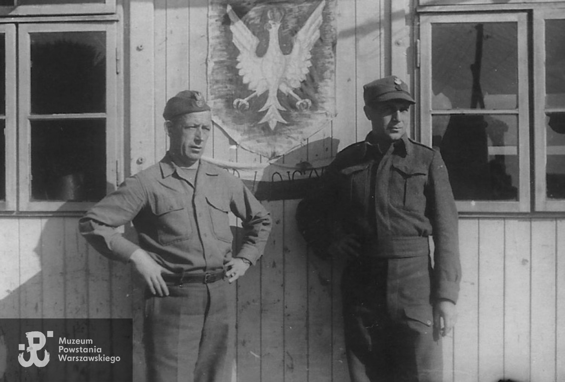 Stalag XI B Fallingbostel - Zygmunt Jannasz po lewej