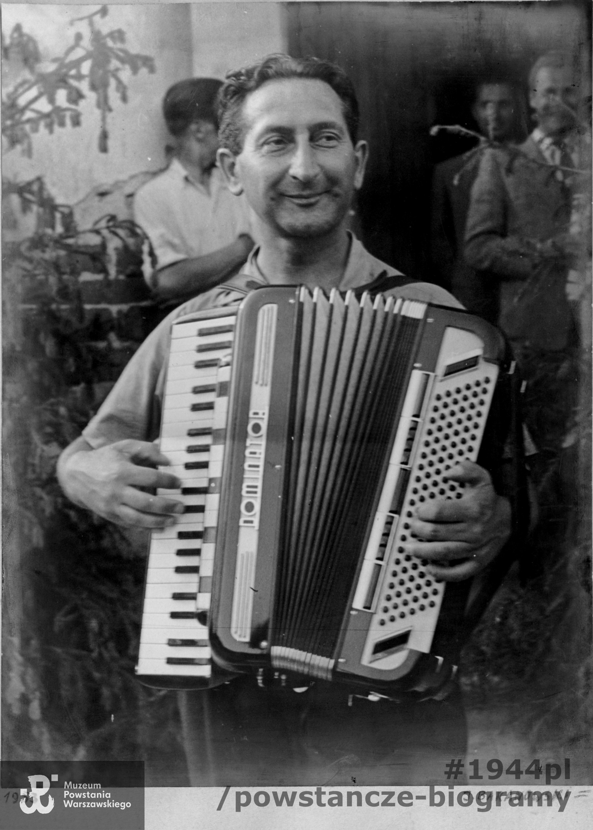 Włodzimierz Bieżan - fotografia powojenna, 1953 rok. Fot. ze zbiorów rodzinnych  p. Ewy Bieżan