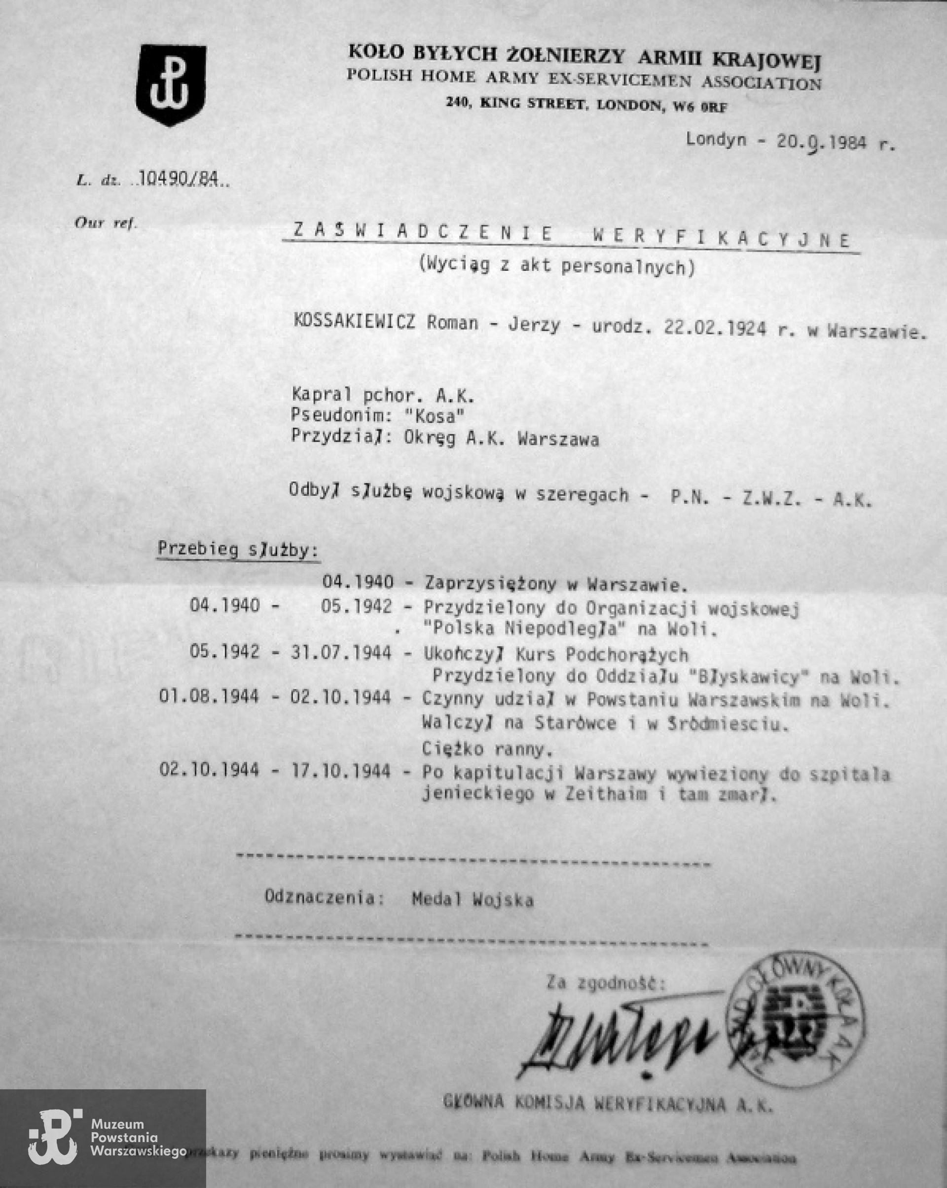 Z archiwum rodzinnego.