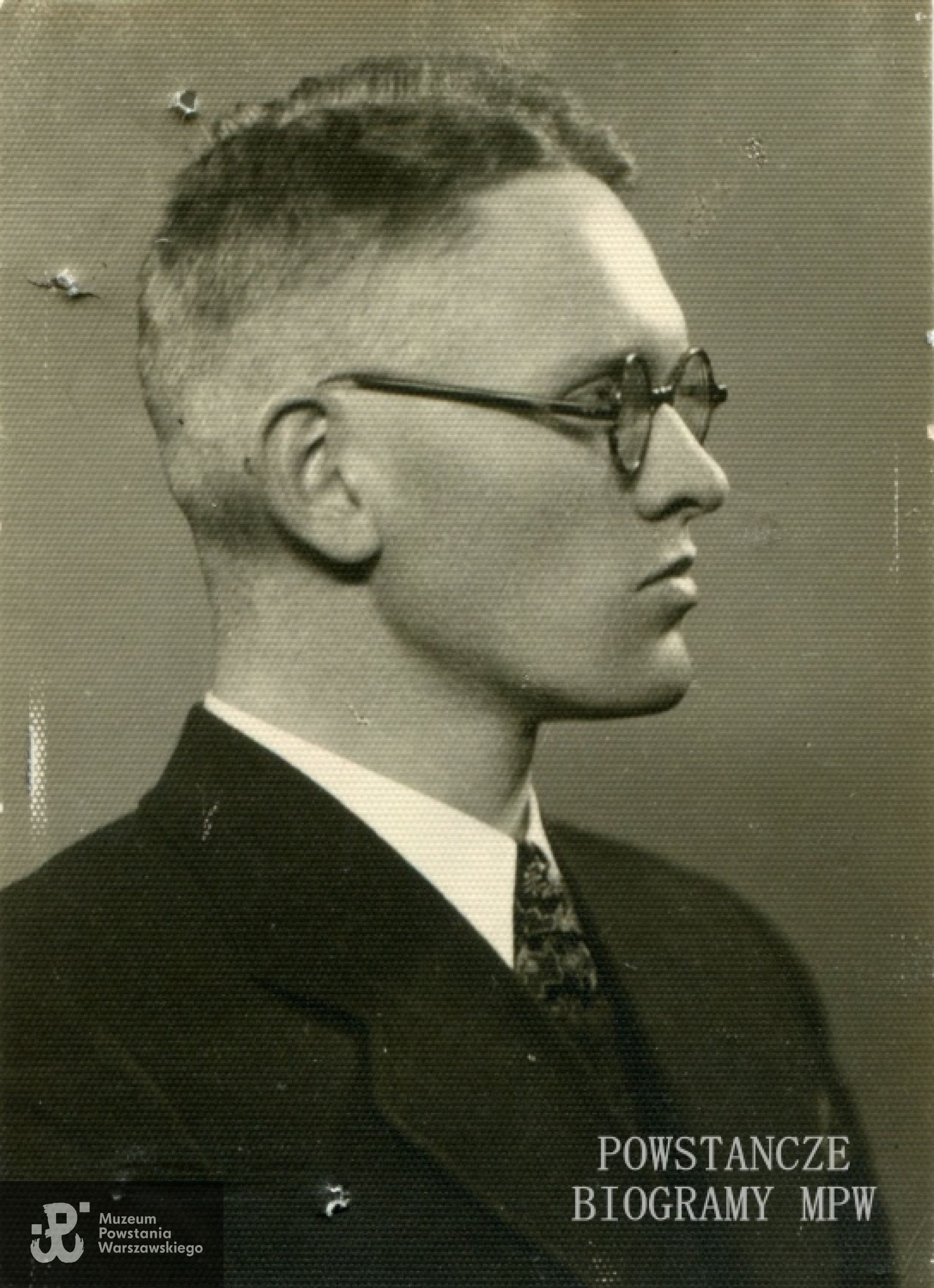 Kpt. Mirosław Krajewski vel Sylwester Radzikowski "Motyl". Fot. archiwum rodzinne