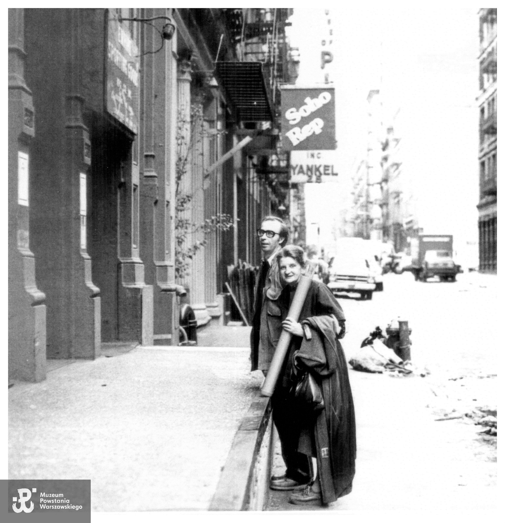 Stanisława Saloni w Nowym Jorku. Fot. udostępnił p. Tomasz Michałowski (Stowarzyszenie Żołnierzy Armii Krajowej Żywiciel i Miłośników Ich Tradycji)