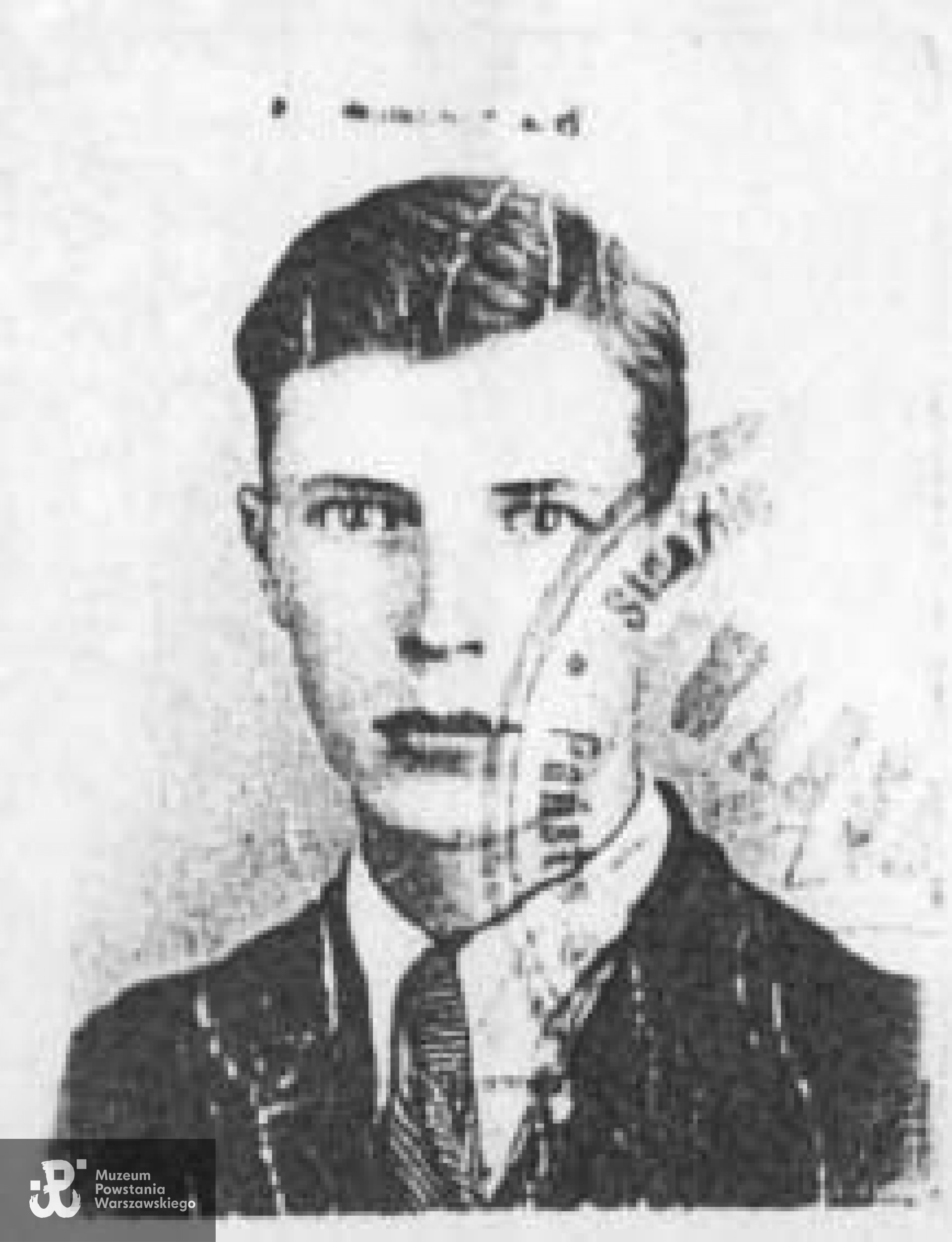 Mieczysław Kosman "Smuga" (1922-1989). Udostępnił  p. Wojciech Pakuła vel Rutka