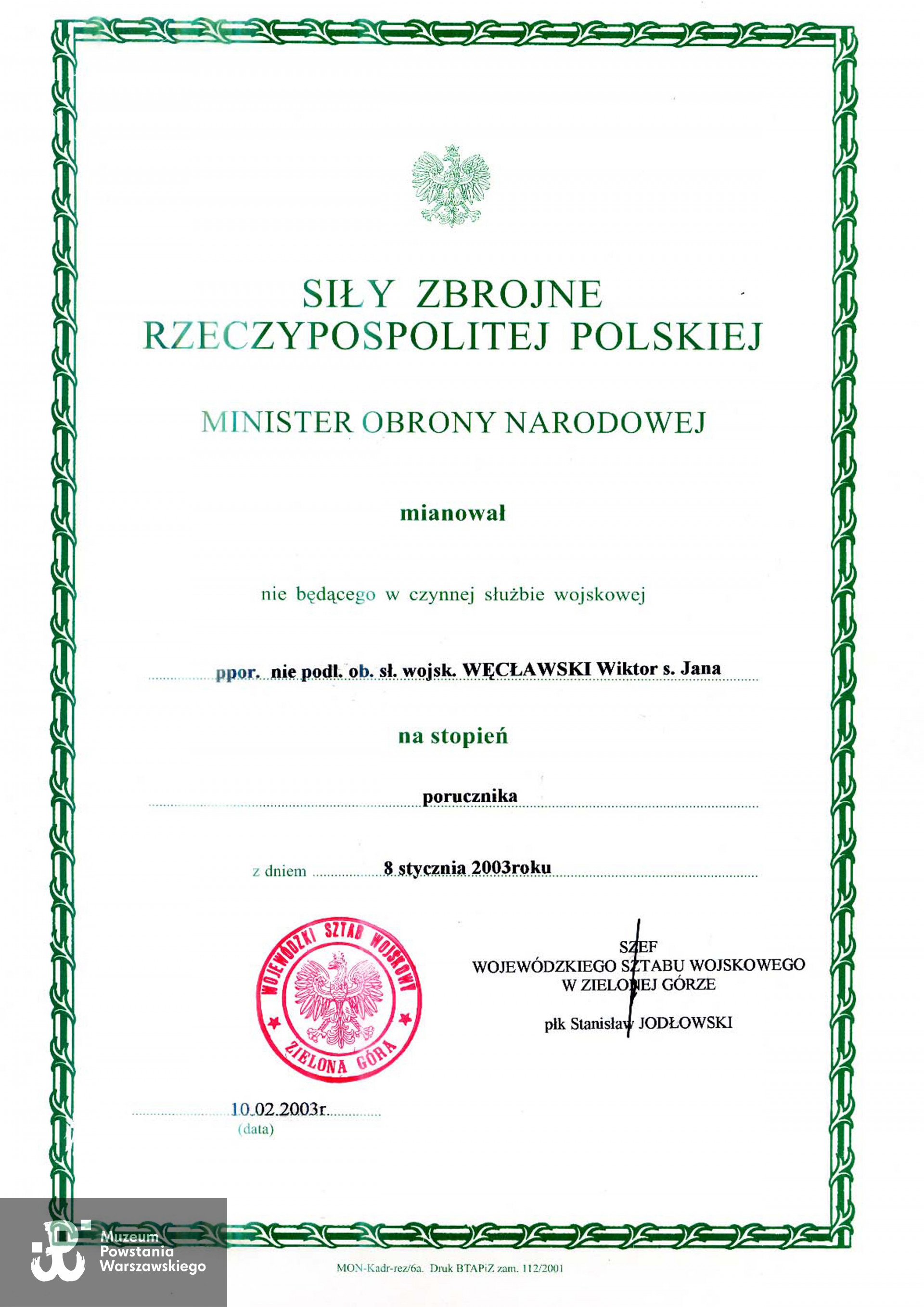 Ze zbiorów rodzinnych p. Piotra Węcławskiego