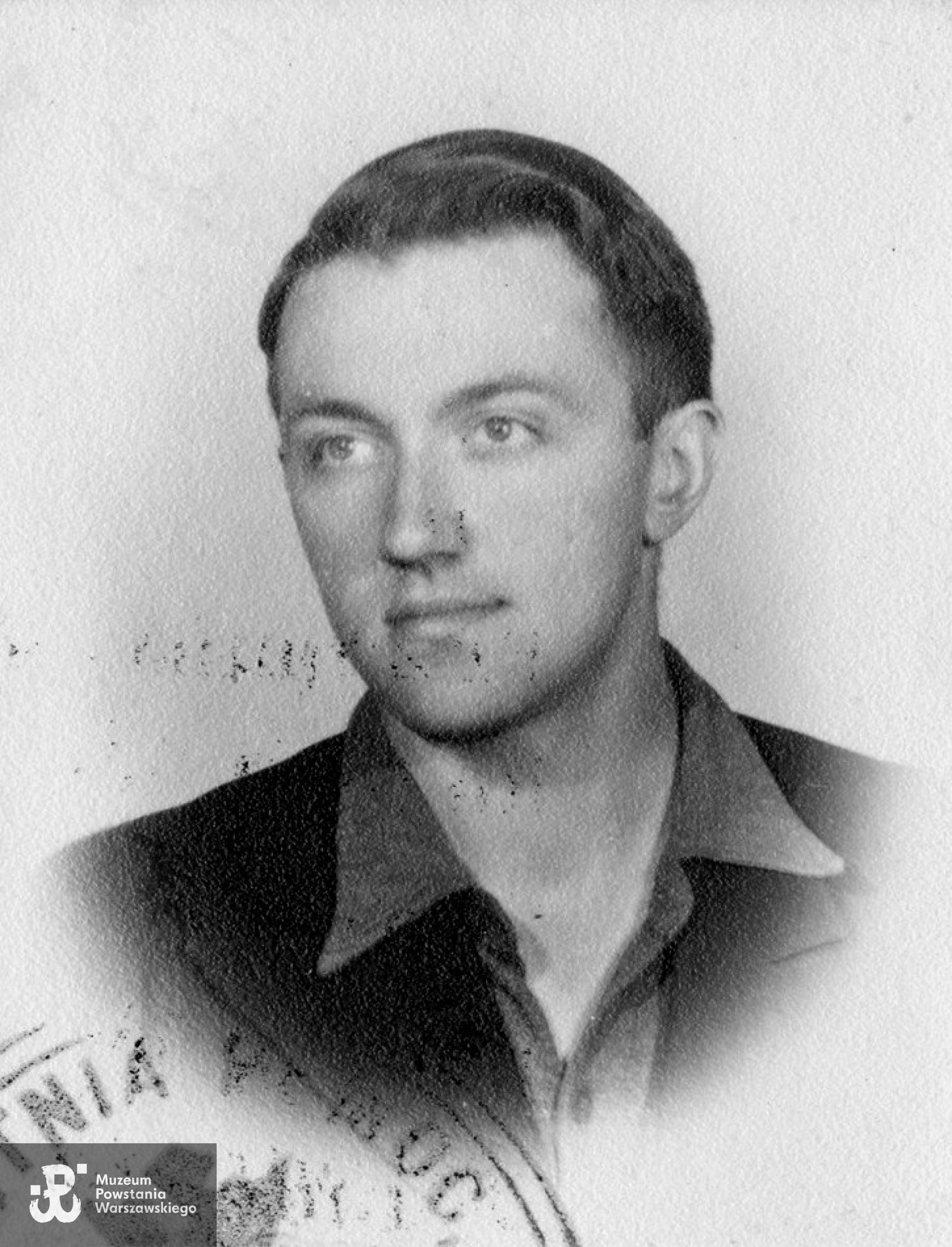 por. Gustaw Budzyński „Szymura”, „Szlifierz” - 1940. Fot. ze zbiorów AAN