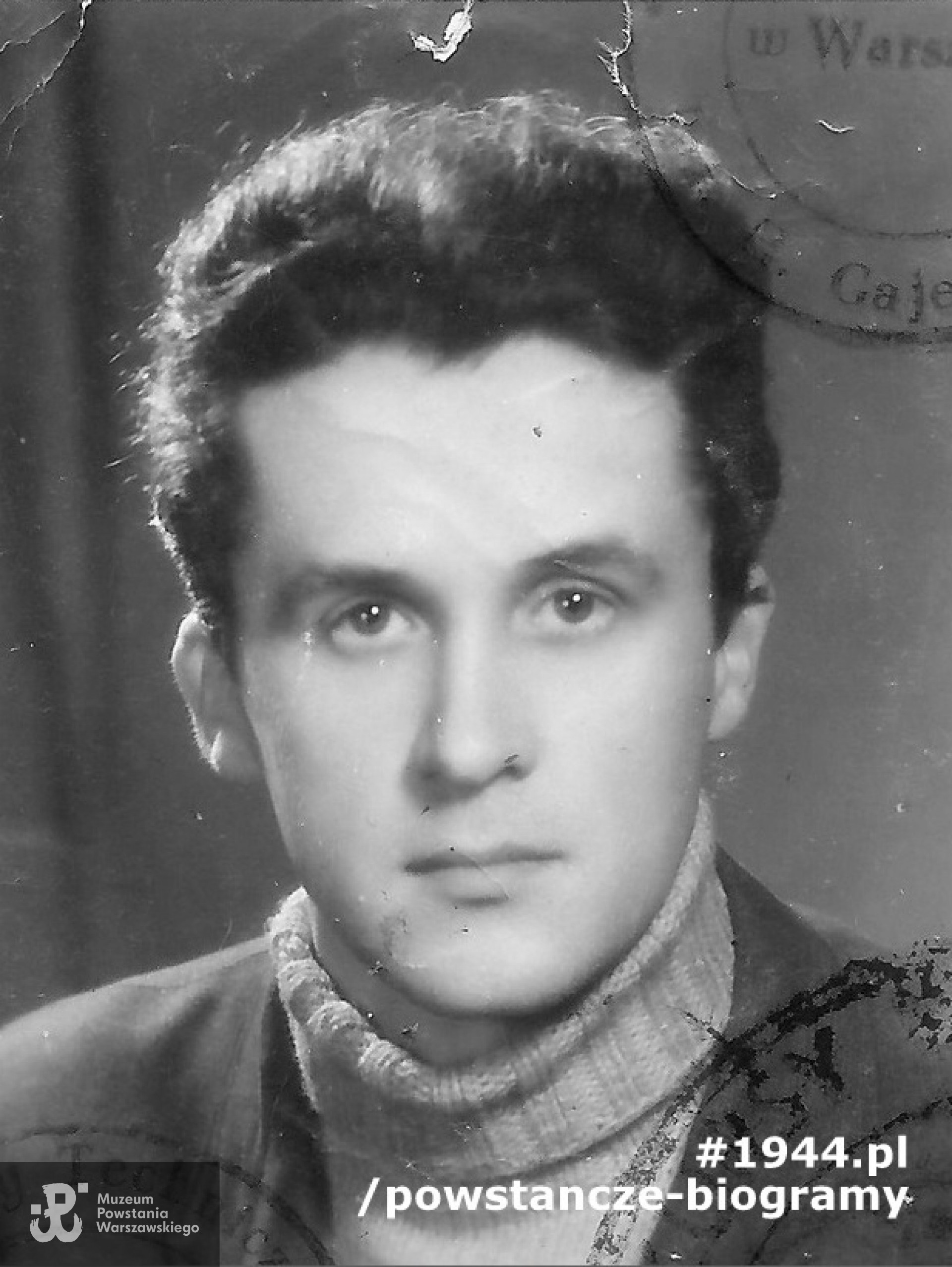 st. strz. Edmund Michalski "Alex" (1920-1981). Fot. z archiwum rodzinnego p. Jolanty Gwardeckiej