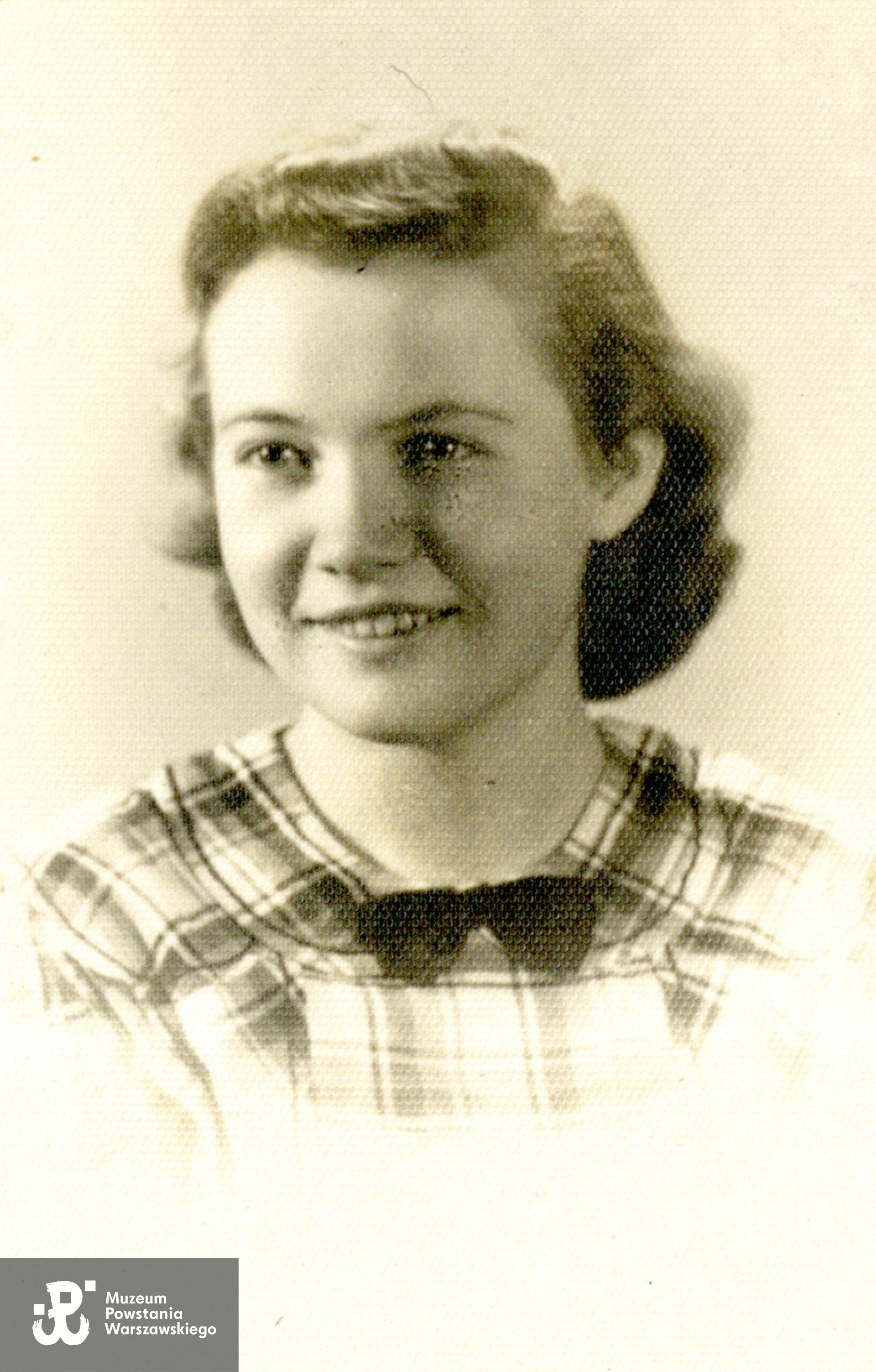 Barbara Kamińska, po wojnie Boczkowska "Krynica". Fot. ze  zbiorów rodzinnych p. Zofii Jesionkowskiej z domu Kamińskiej, udostępniła p. Agnieszka Grabowska