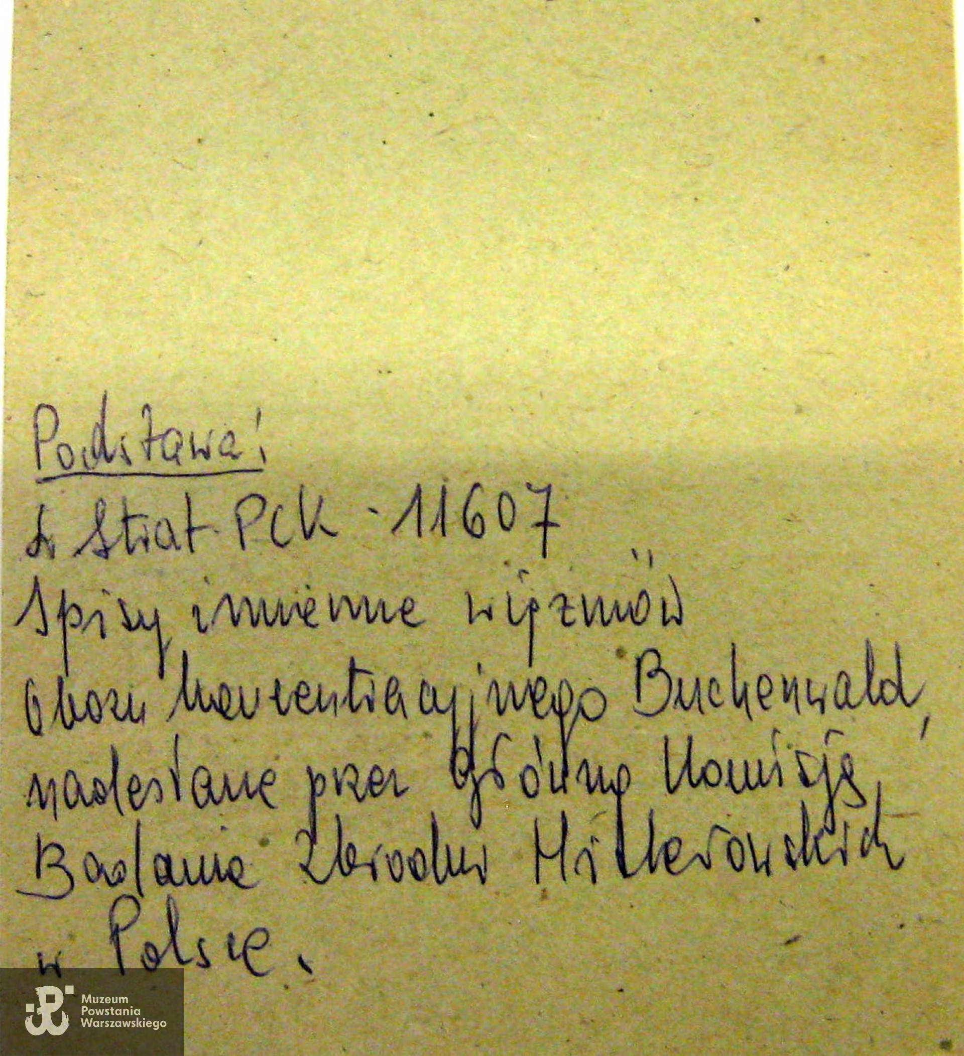 Polski Czerwony Krzyż - kartoteka