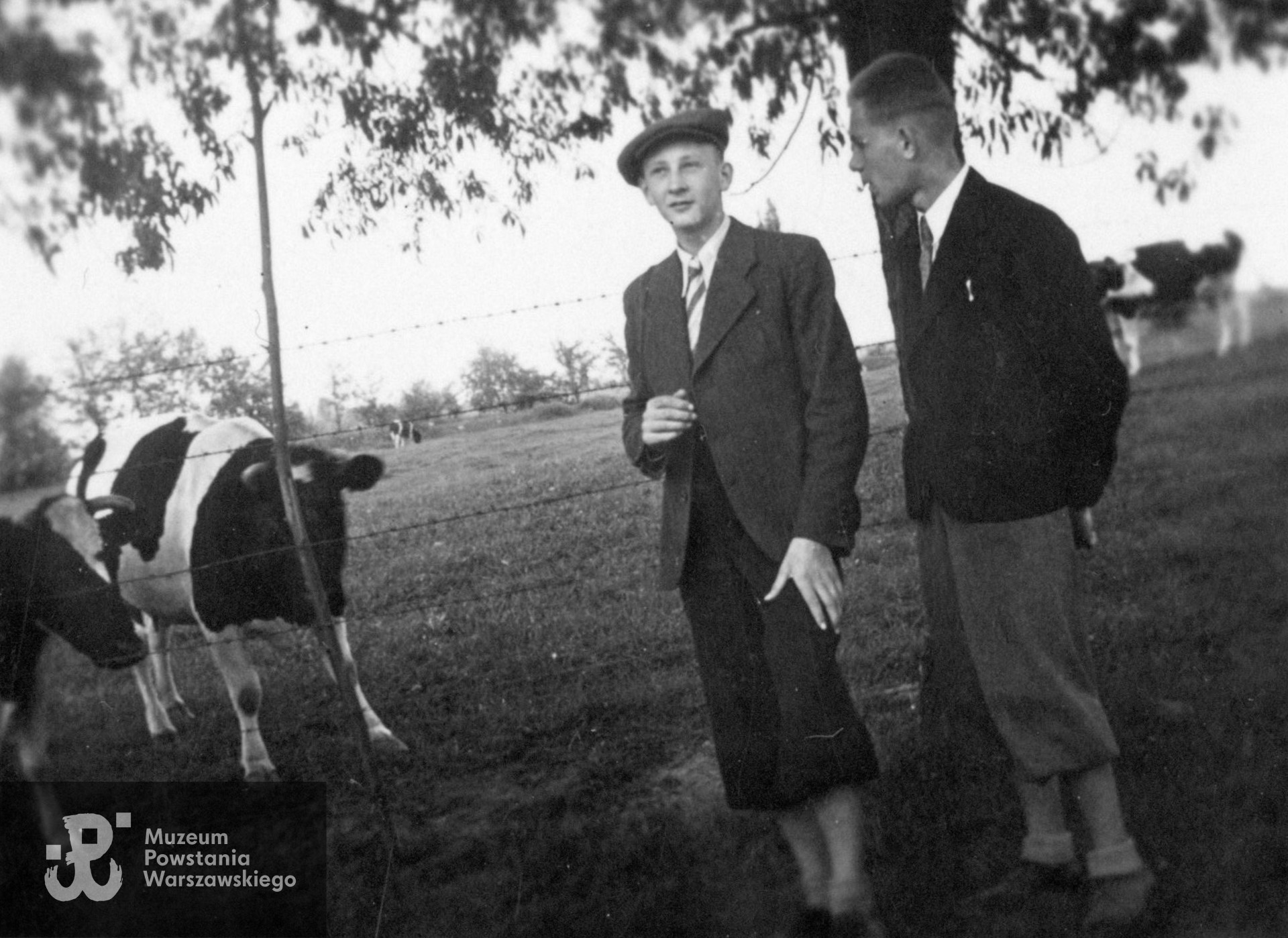 Marymont, Bielany.  Fot. ze zbiorów rodzinnych, udostępnił p. Jacek Depczyk, syn Powstańca. Skany wykonano w Muzeum Powstania Warszawskiego w listopadzie 2023.  