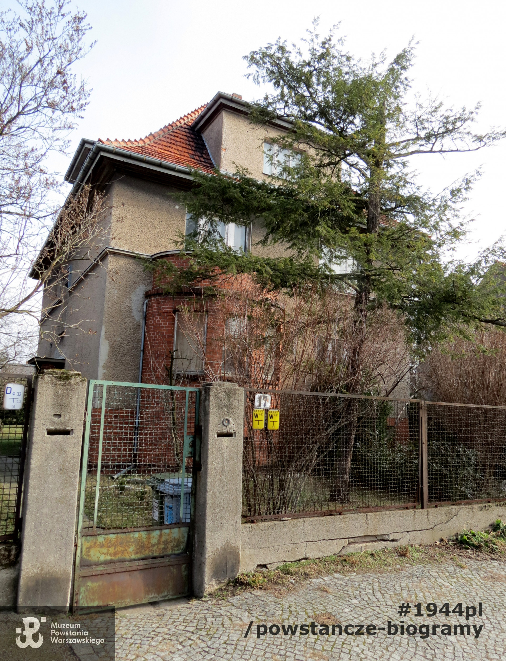 Dom przy ul. Głogowczyka 17 we Wrocławiu, w którym od 1945 r. mieszkał dr Hieronim Bartoszewski. Fot. J. Maliniak, MPW (2019)