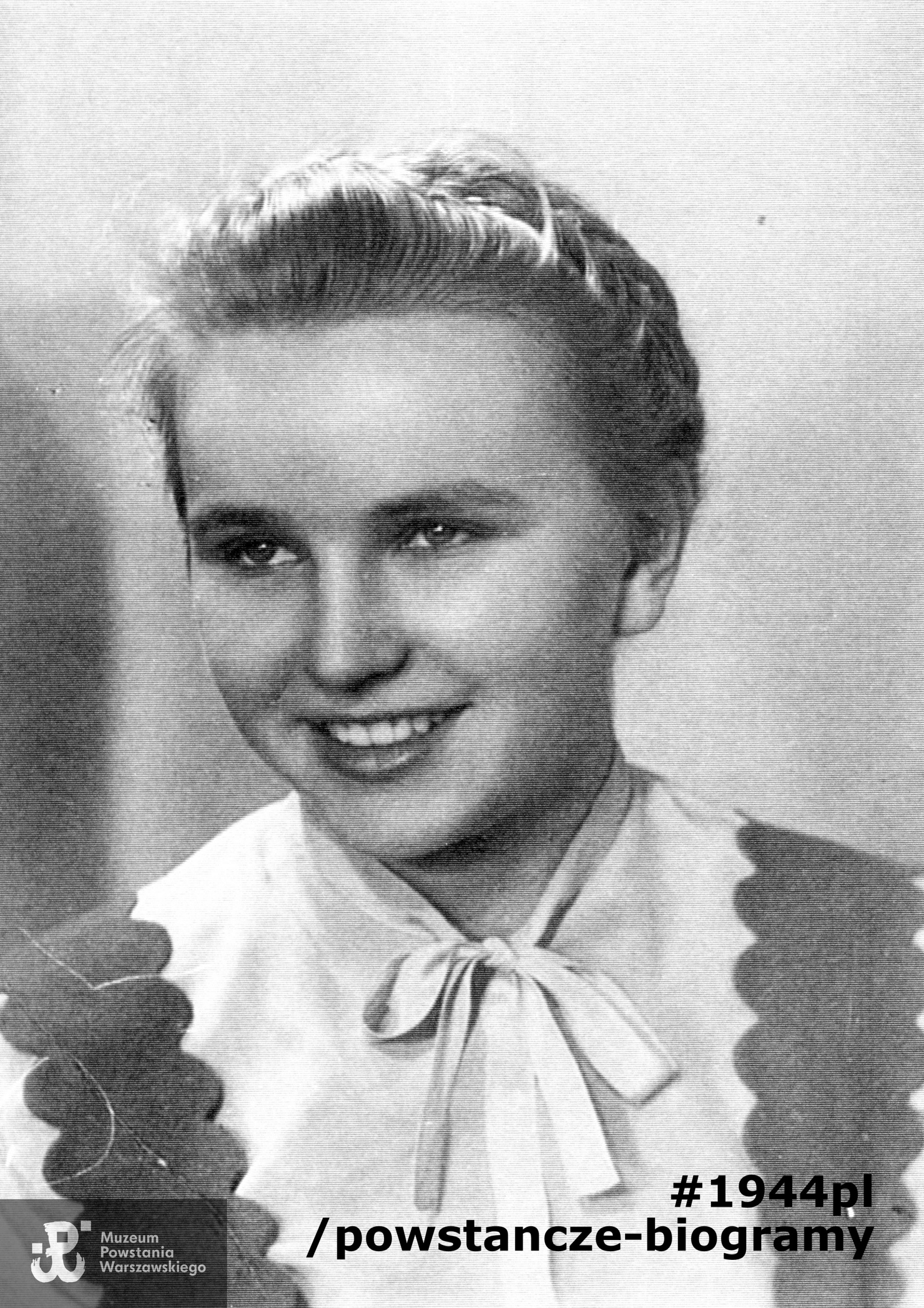 Stefania Skwirowska "Lutyk" Fot. materiały do Słownika Uczestników PW - zbiór WIEPW