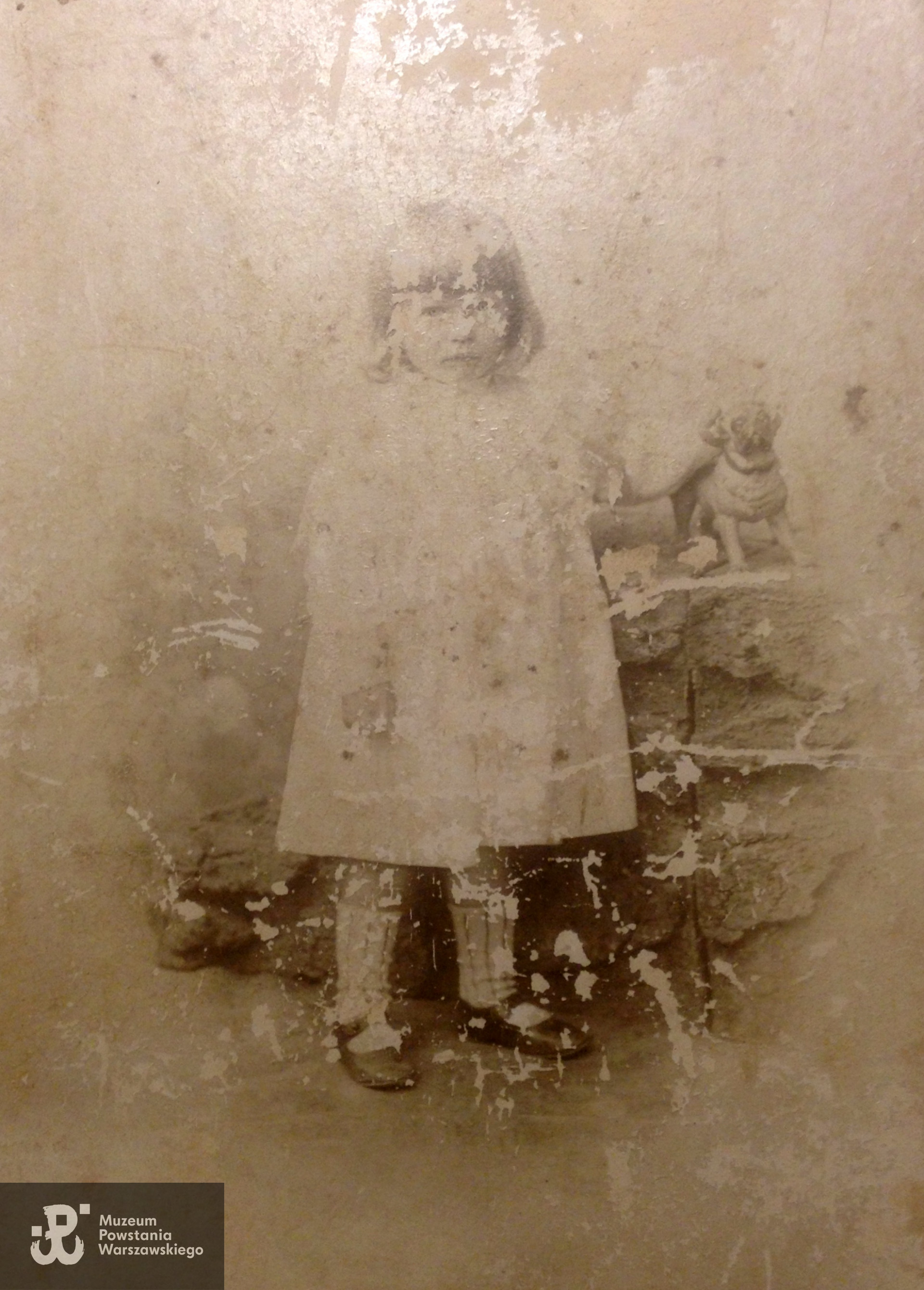 Ernest dziecko - 1906 rok. Fot. z archiwum rodzinnego p. Krystiana Waltera