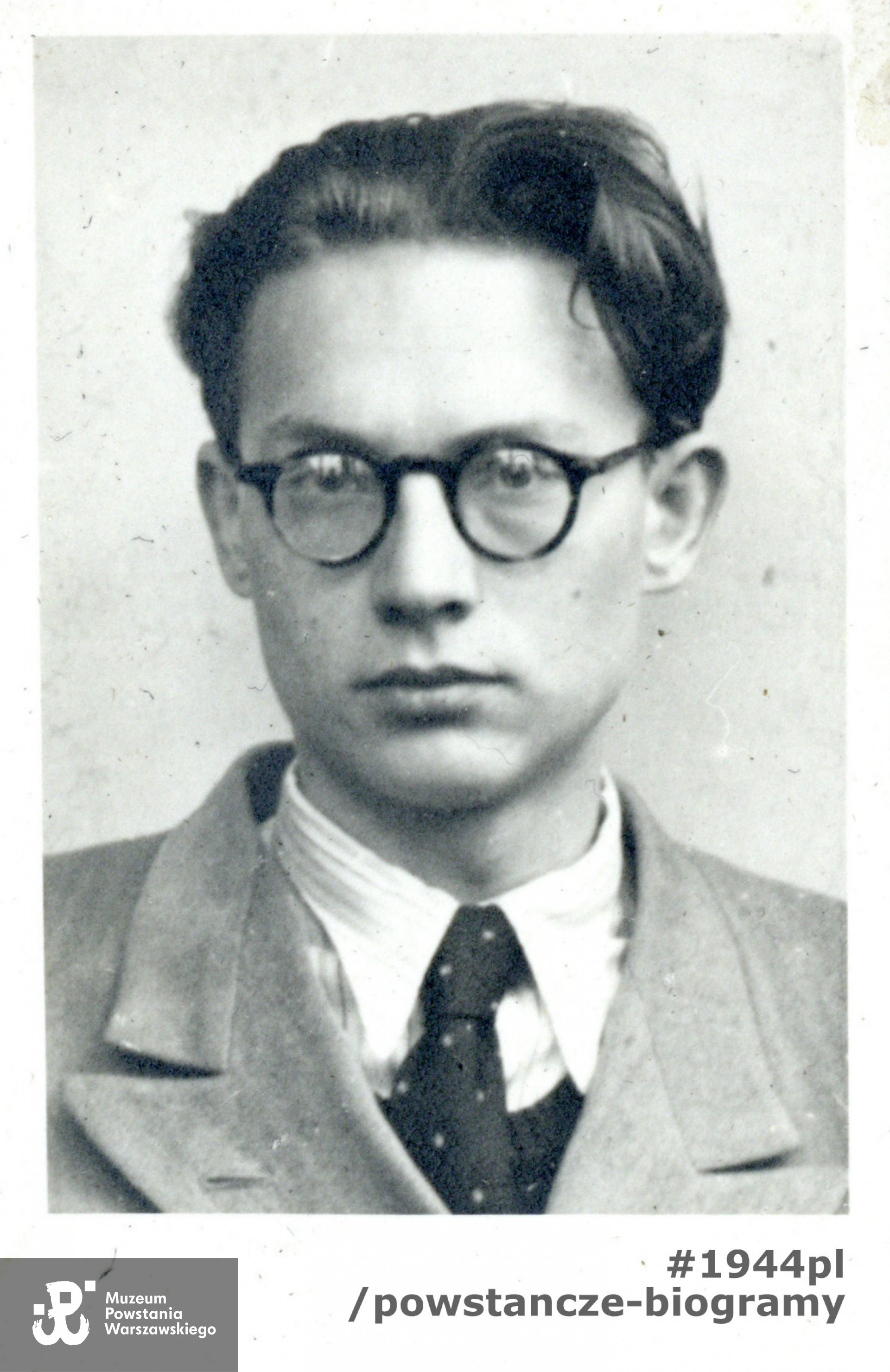 Tadeusz Jędrzejewski "Wszebor" (1921-1992). Fot. ze zbiorów rodzinnych p. Haliny Jędrzejewskiej „Sławki”