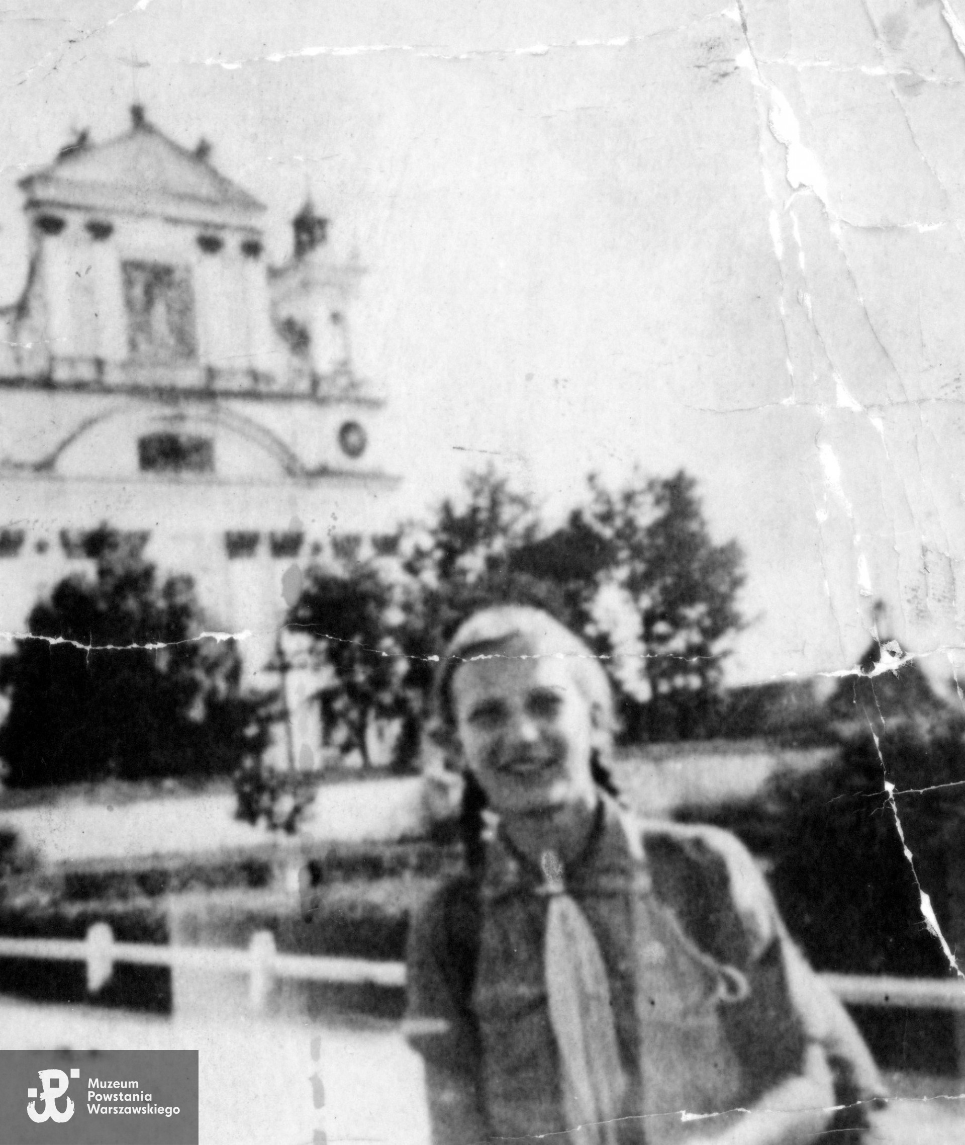 Maria Kowalska ps.  „Maryna" (1924-1944). Fotografia pochodząca ze spuścizny po Pani Marii Wolskiej po m.  Fuhrmannowej ps. Krystyna, udostępnił p. Jan Fuhrmann