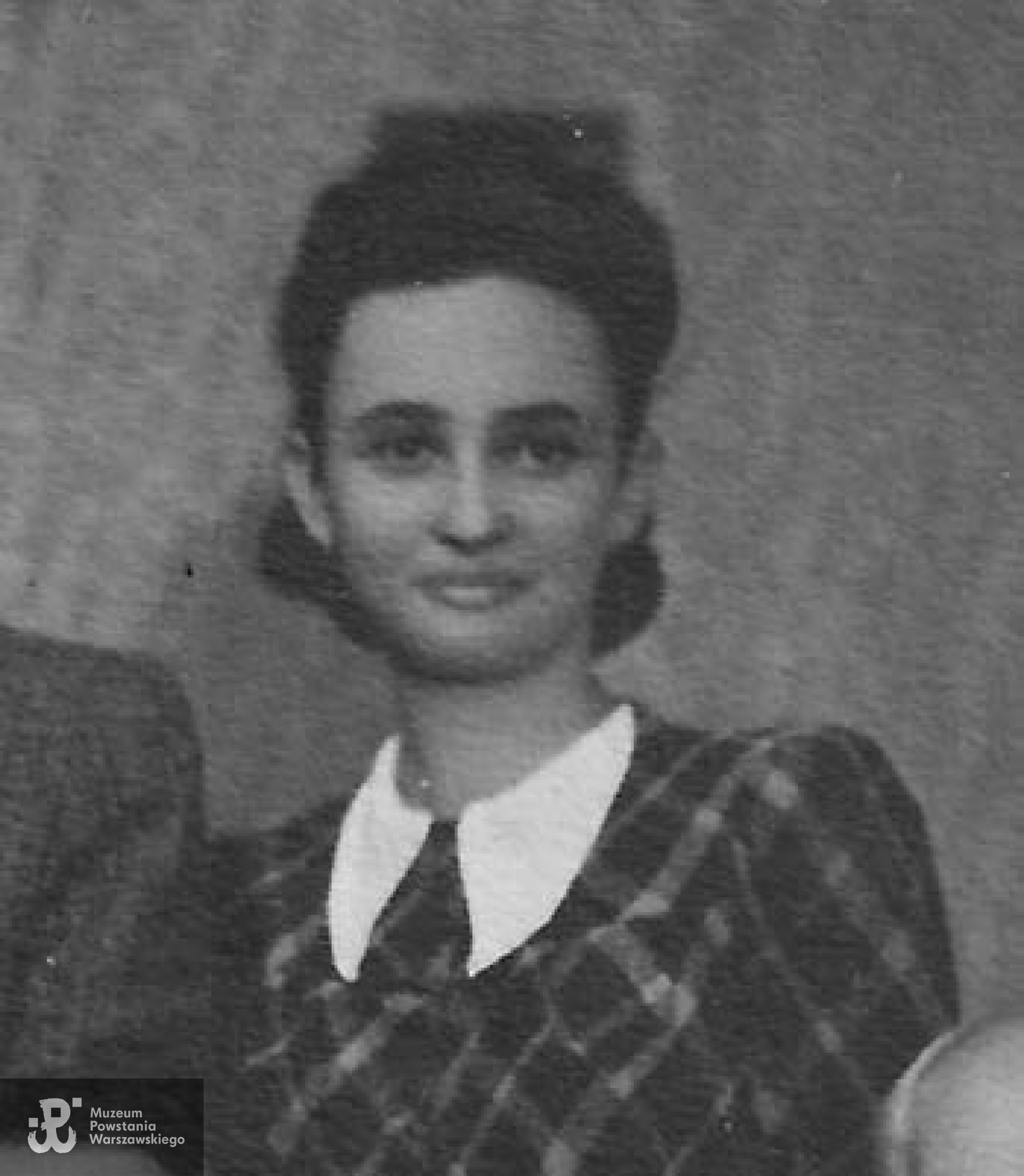 Wisława Łuczyńska - zdjęcie wykonane w Kielcach w 1945 r.