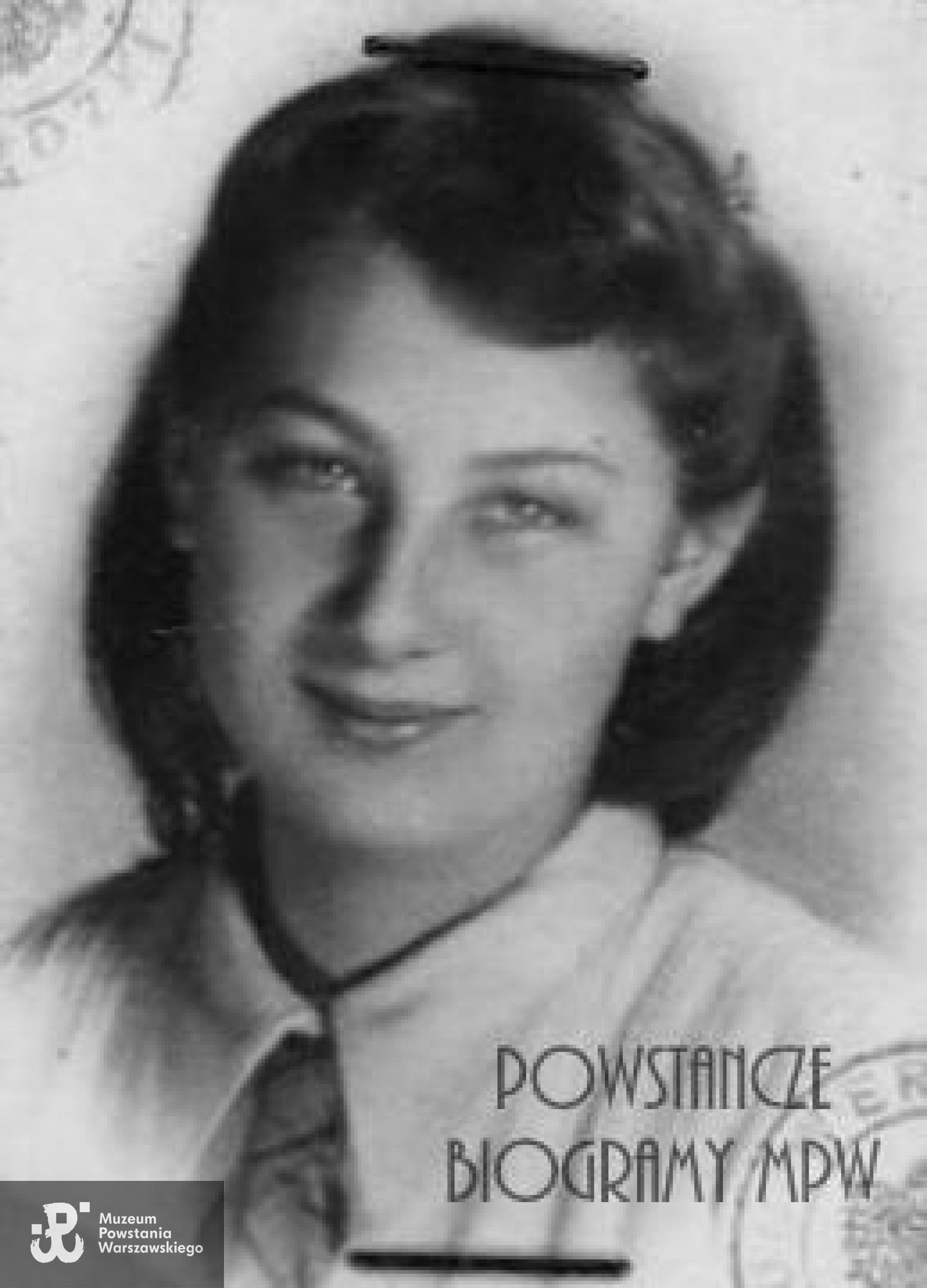 Janina Kurtz-Paszkowicz "Joasia". Fot. AR MPW