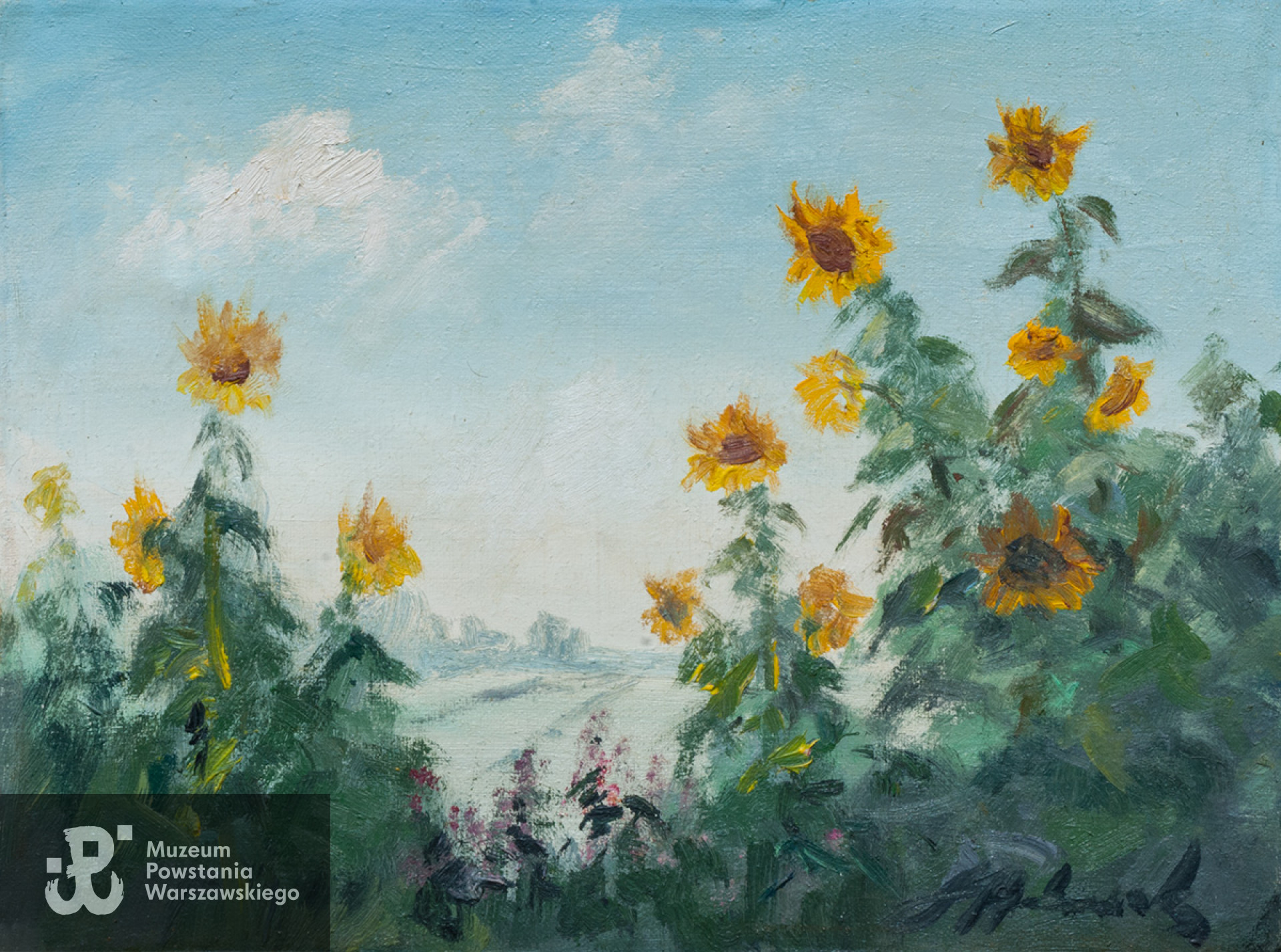 Stanisław Habrowski "Słoneczniki"