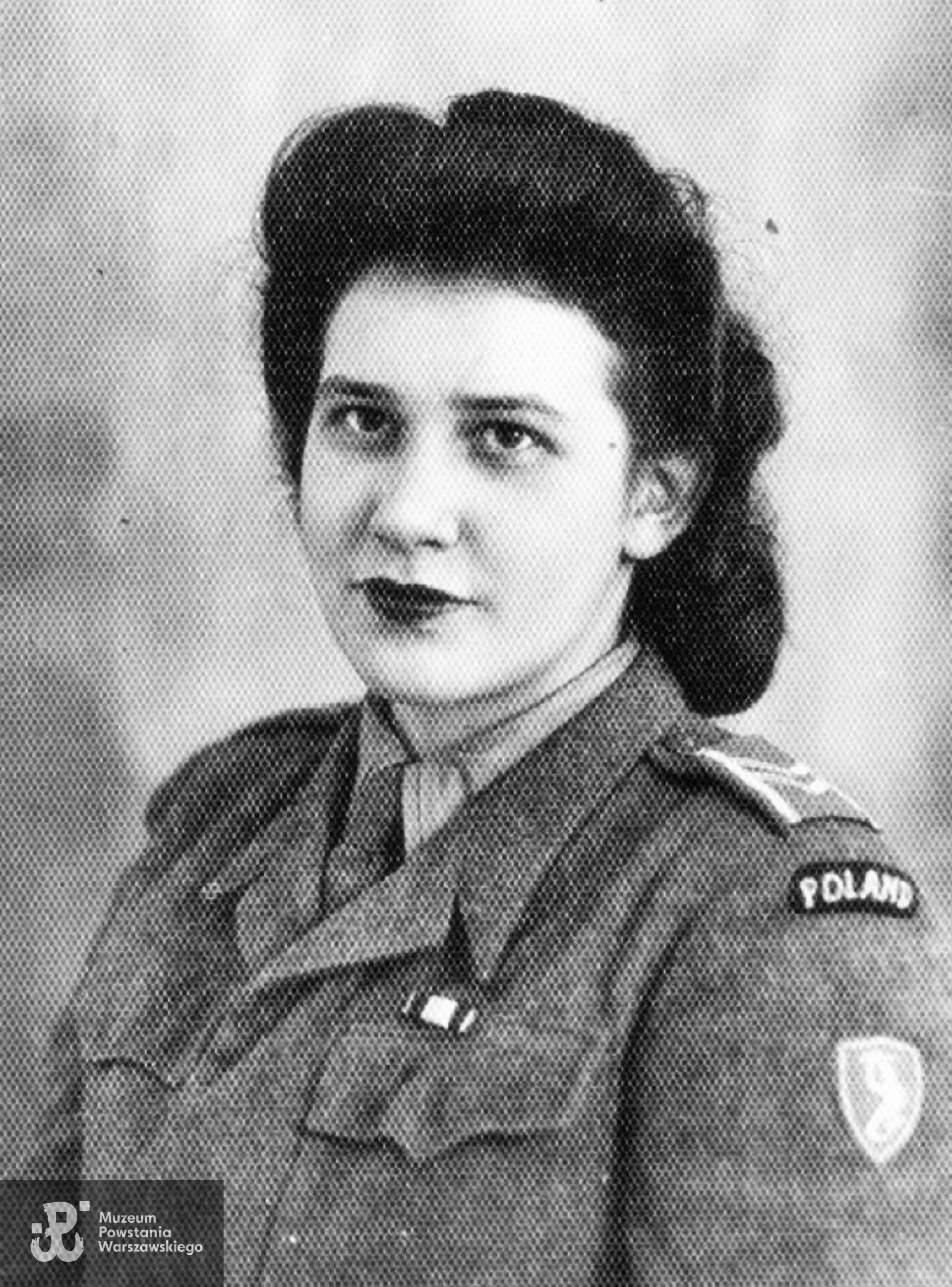 Krystyna Hanula, po mężu Hojka ps. „Grażyna”. Fot. ze zbiorów rodzinnych p. Zdzisława Hojki, źr. "Gazeta Pomorska"