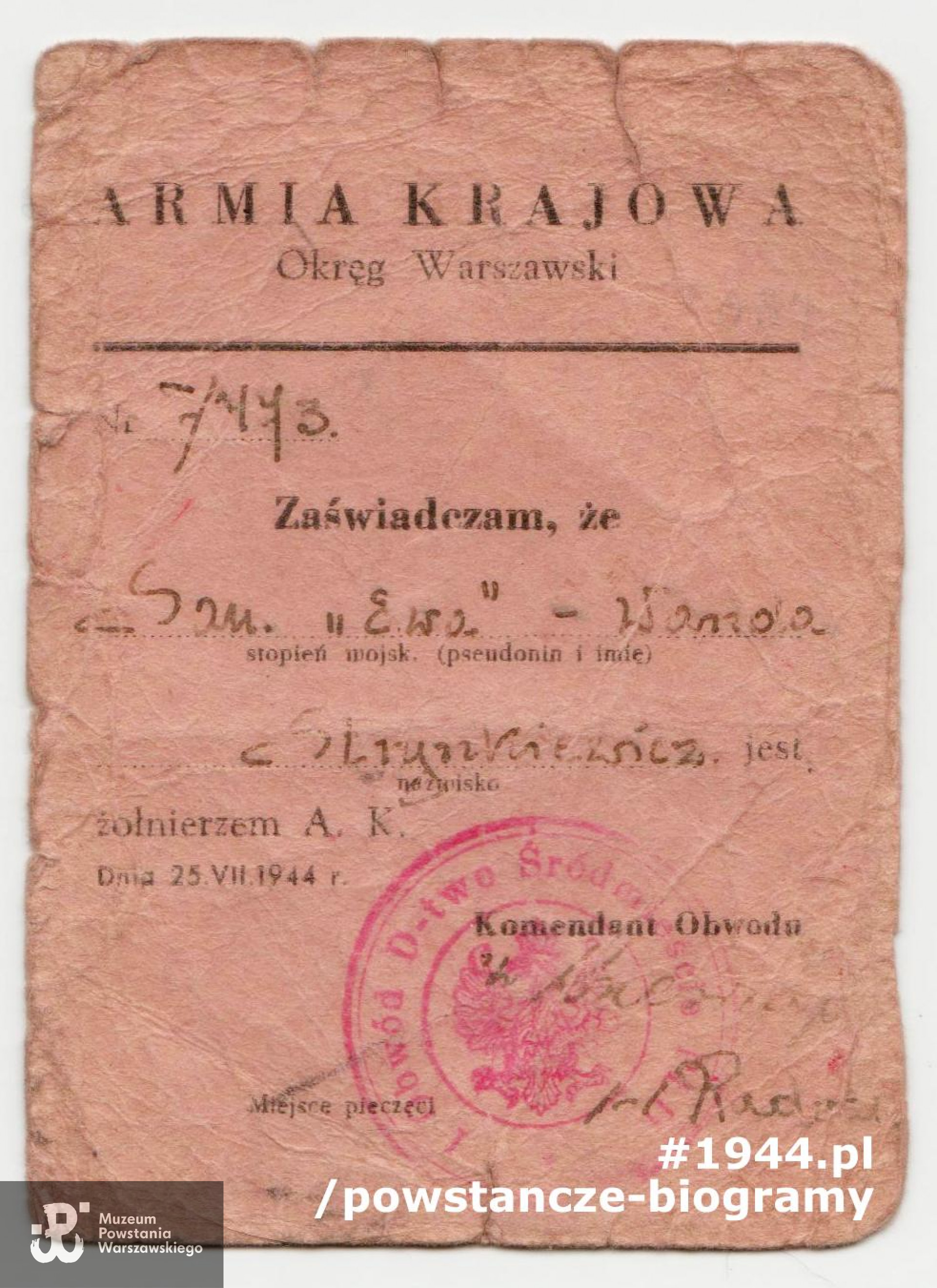 Z archiwum rodzinnego córki