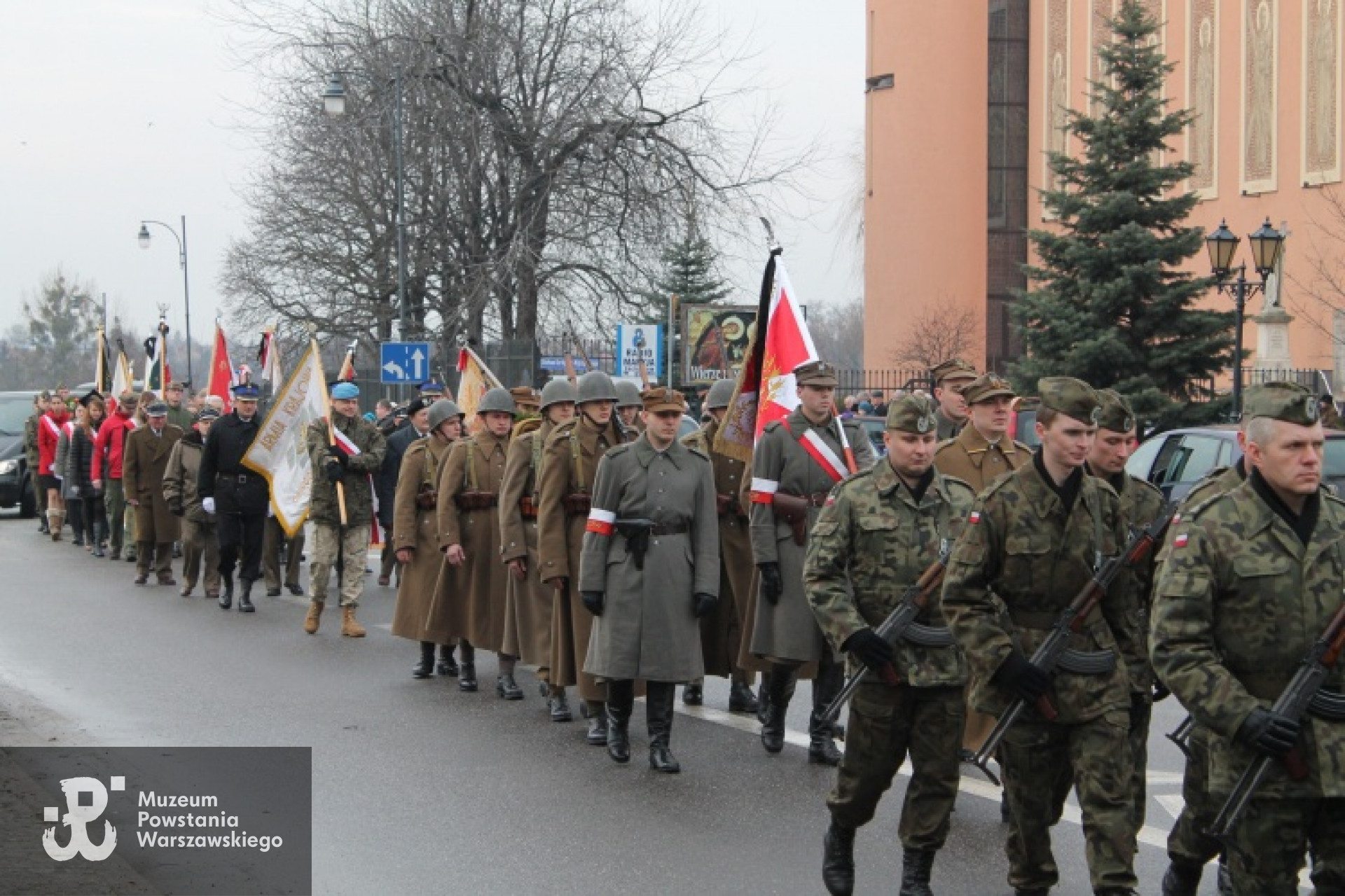 Kondukt żałobny, Sochaczew, 11.02.2014. Fot. Jakub Milewski - Centrum Kultury, Promocji i Sportu UM w Sochaczewie.