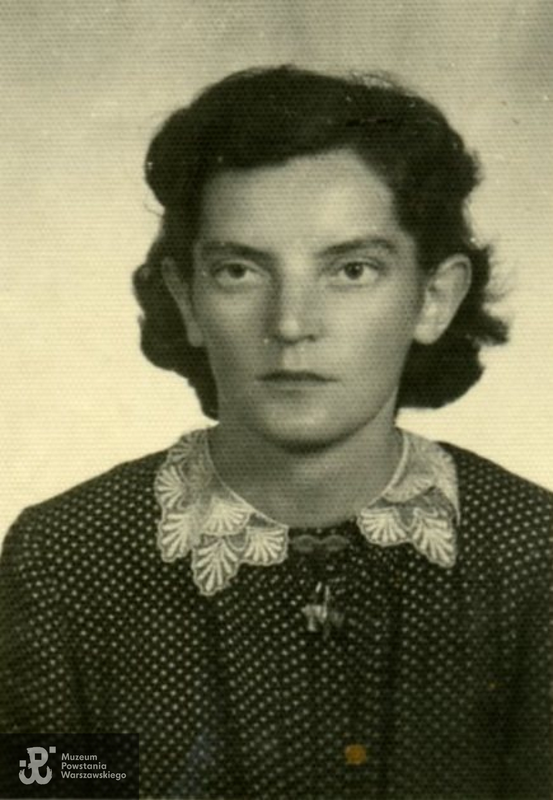 Stefania Zawierowska - Paszkowska ps. „Nina”. Fot. ze zbiorów rodzinnych, udostępniła p. Monika Manghi, wnuczka "Niny"