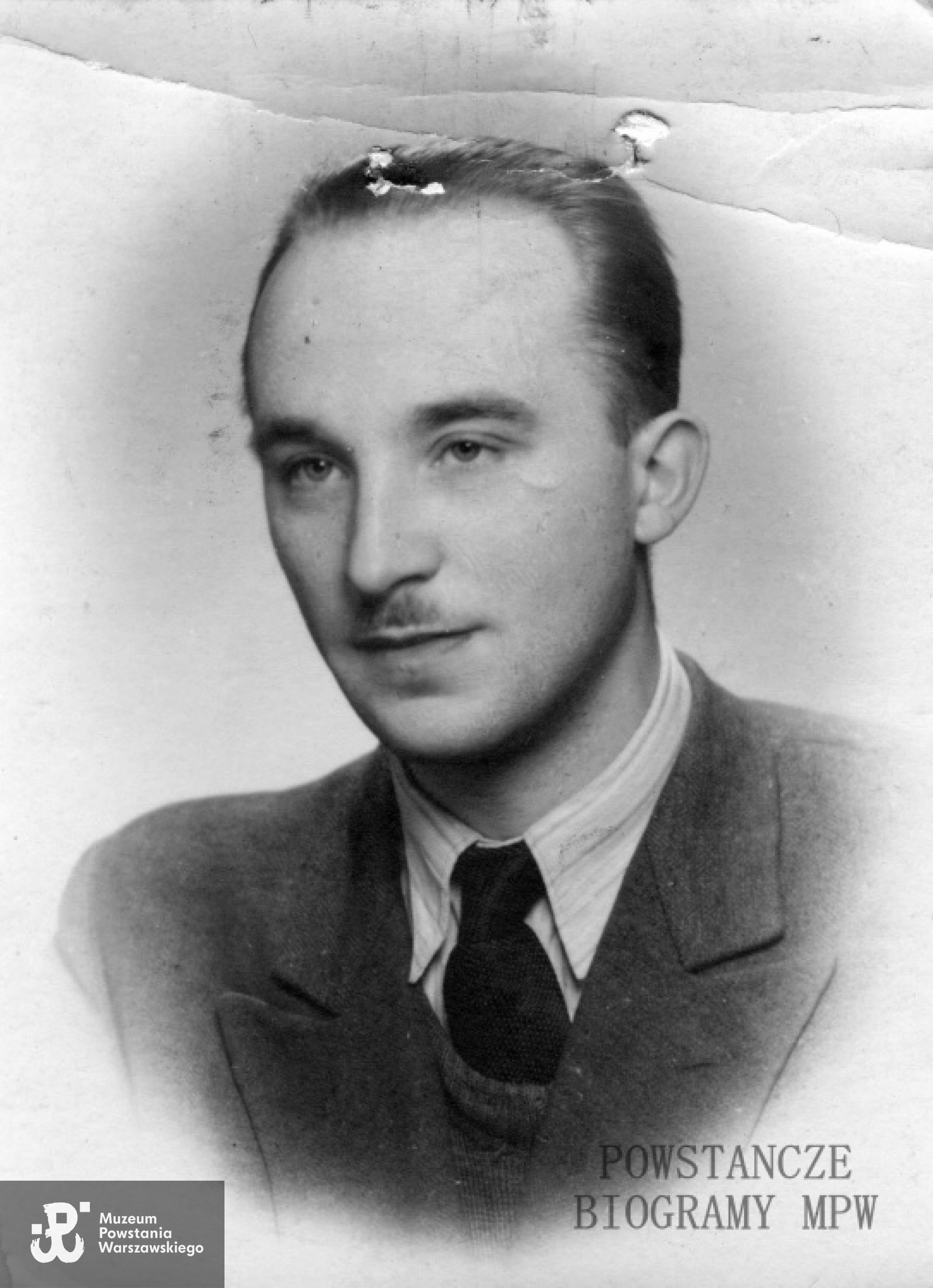 Stanisław Zamecki "Pobóg" (1919-2004). Zdjęcie z archiwum rodzinnego.