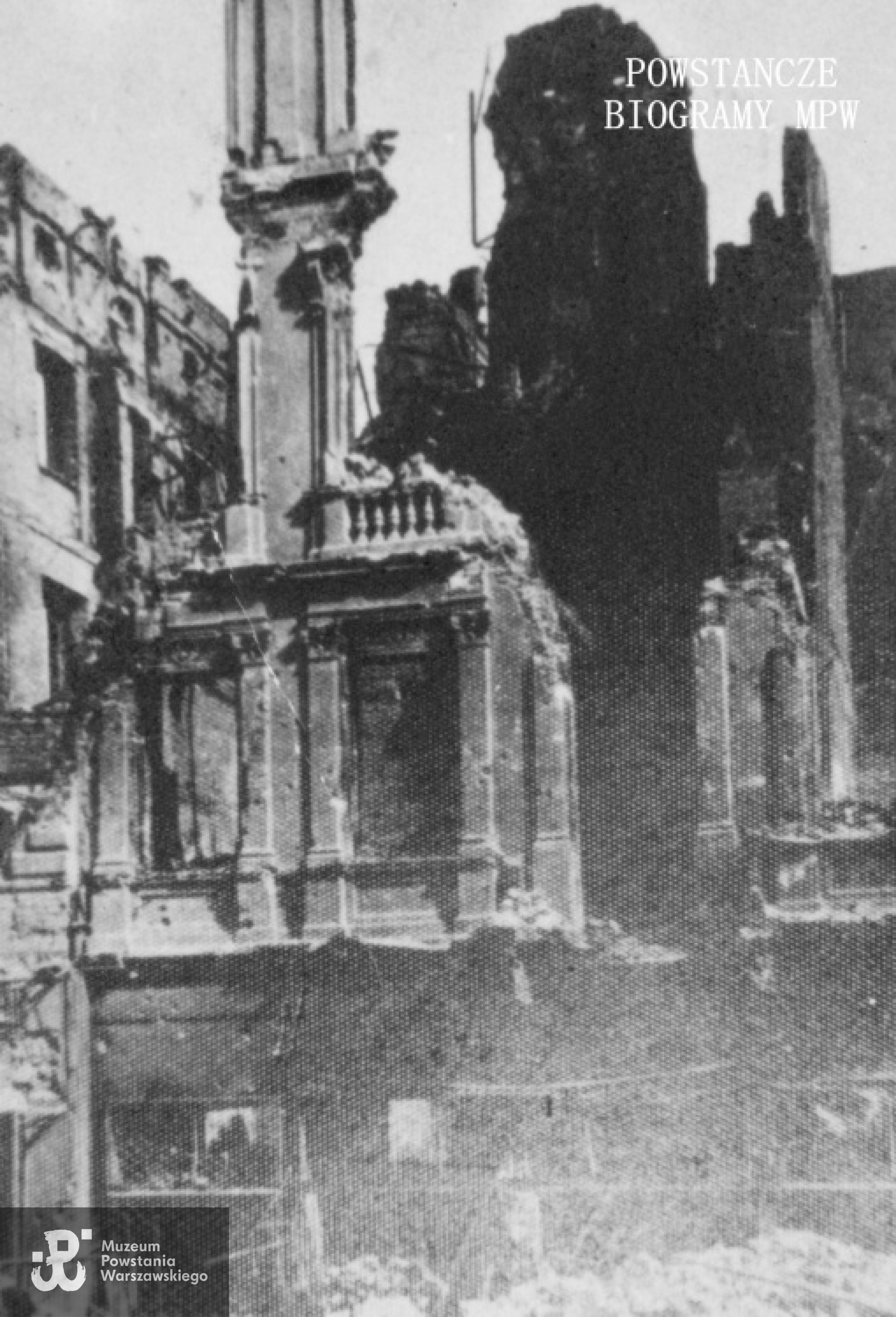 Marszałkowska 98 róg Alej. Fot. ze zbiorów MPW - sygn. P/8125, dar Antoniny Gawlickiej - Galej