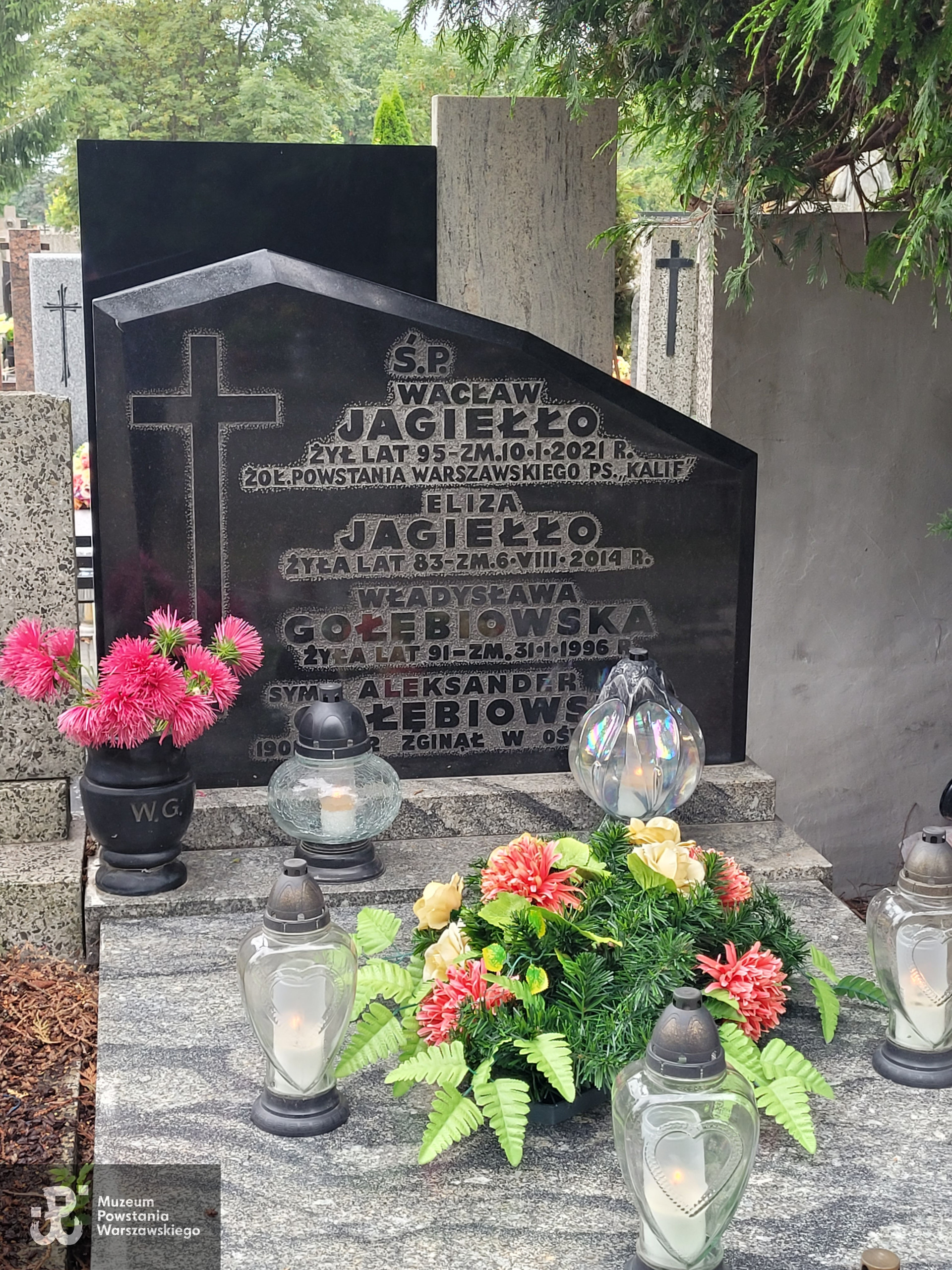 Cmentarz Wolski w Warszawie. Fot. udostępnił p. Maciej Białecki, Prezes Stowarzyszenia Pamięci Powstania Warszawskiego 1944
