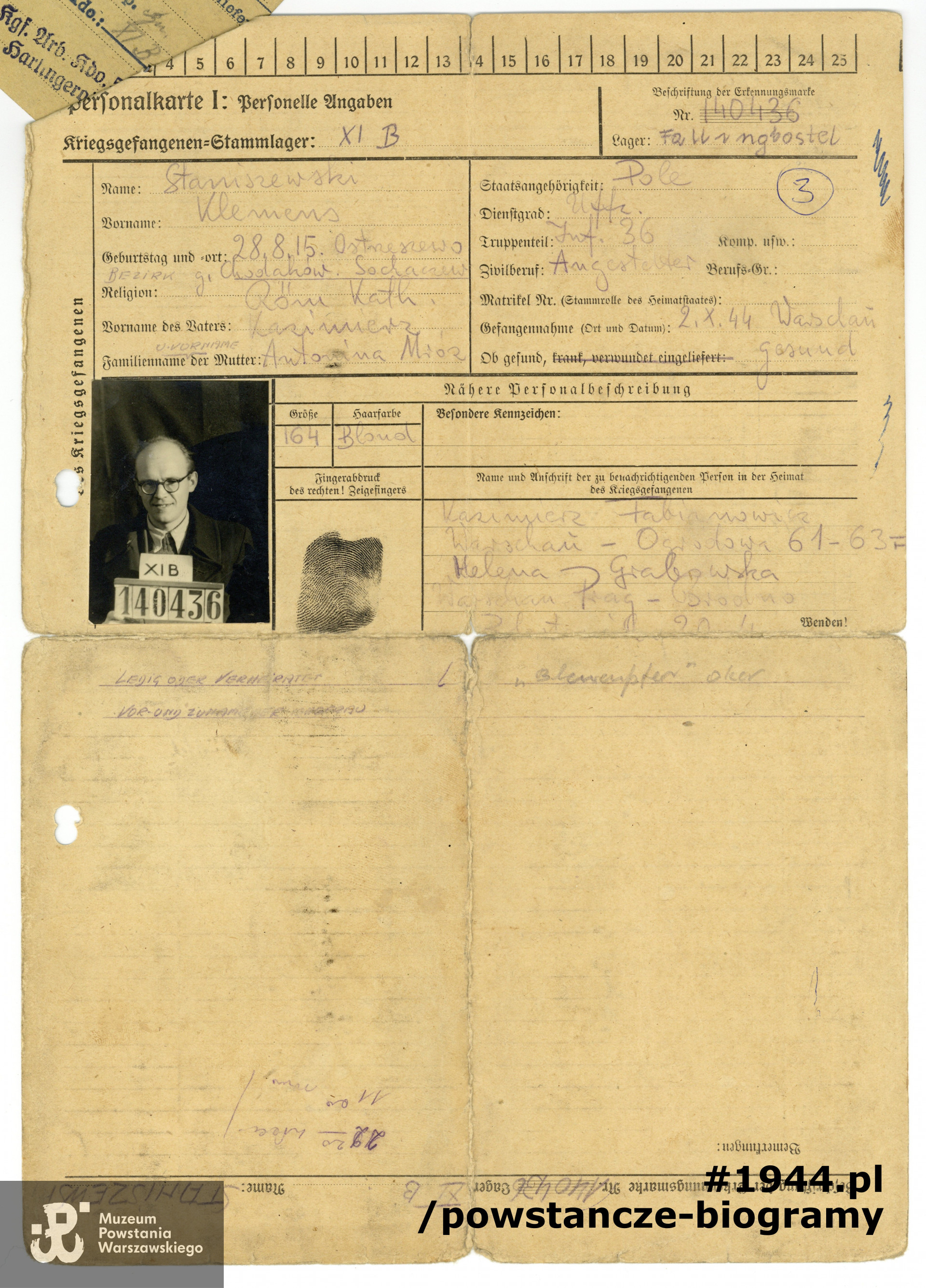 Ze zbiorów Muzeum Powstania Warszawskiego, sygn. P/7926/14