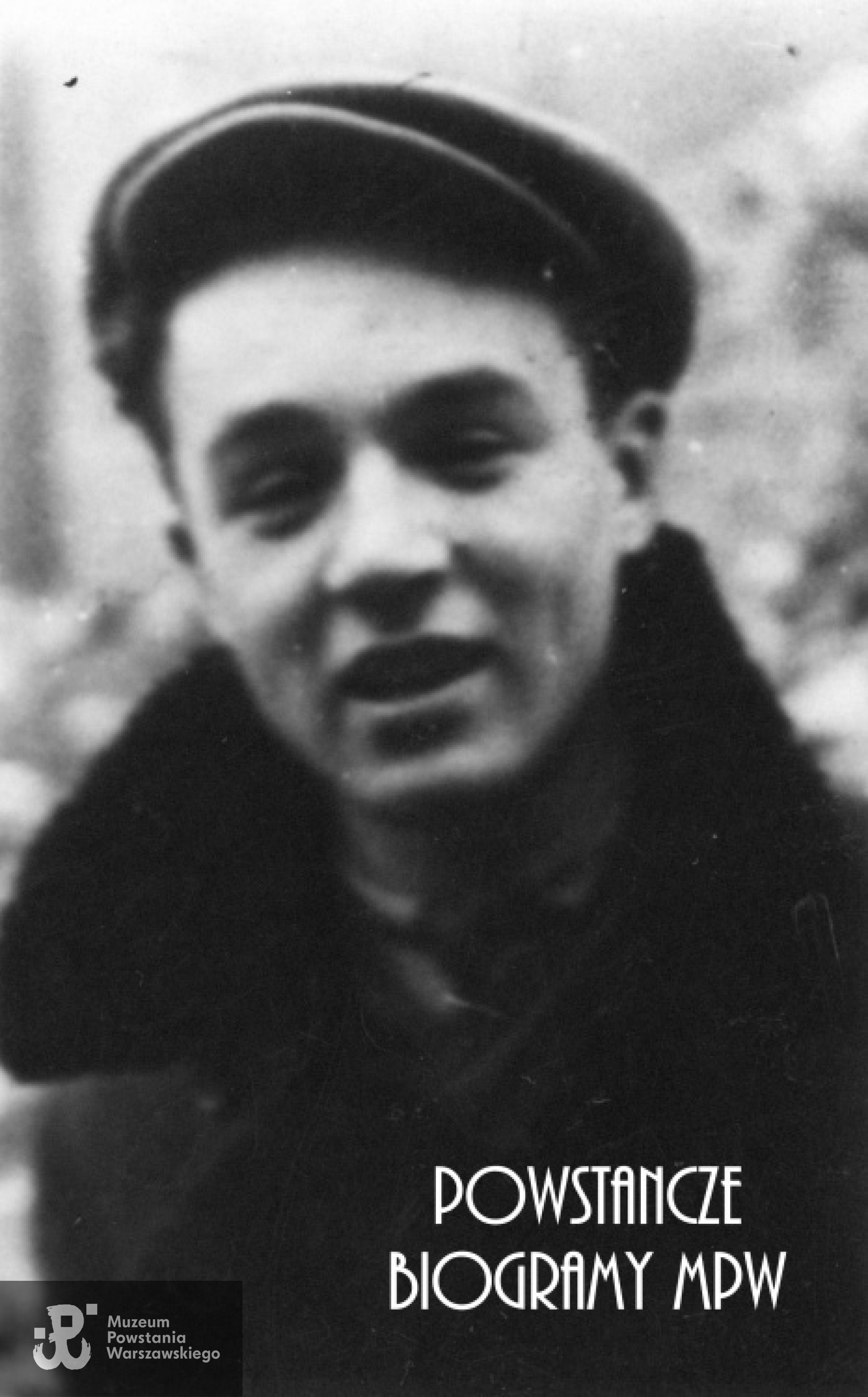 st. strz. Witold Komosa "Hańcza" (1925-1944). Fotografia portretowa ze zbiorów Muzeum Powstania Warszawskiego, sygn. P/8277