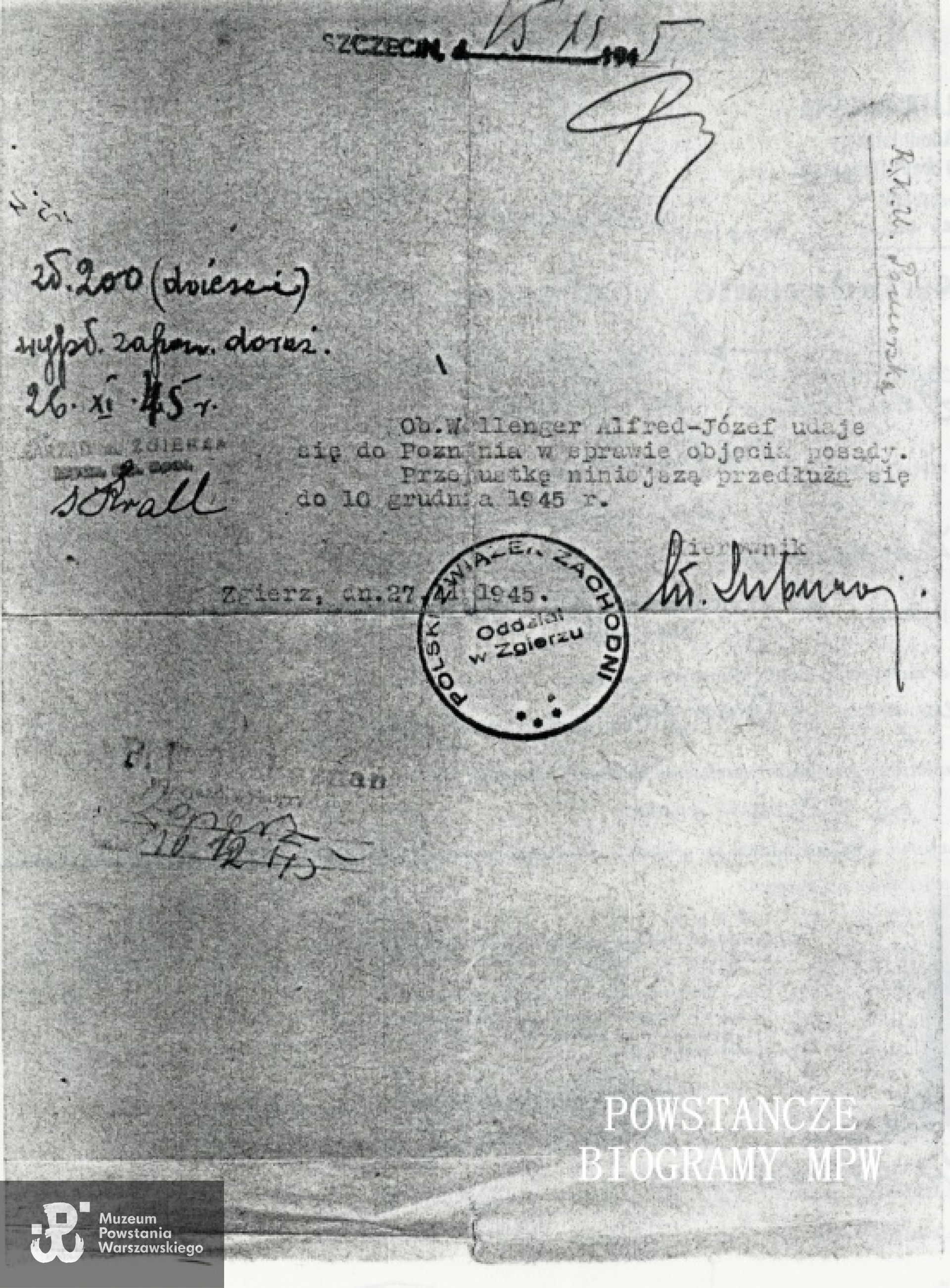 Z archiwum rodzinnego Elżbiety Wellenger