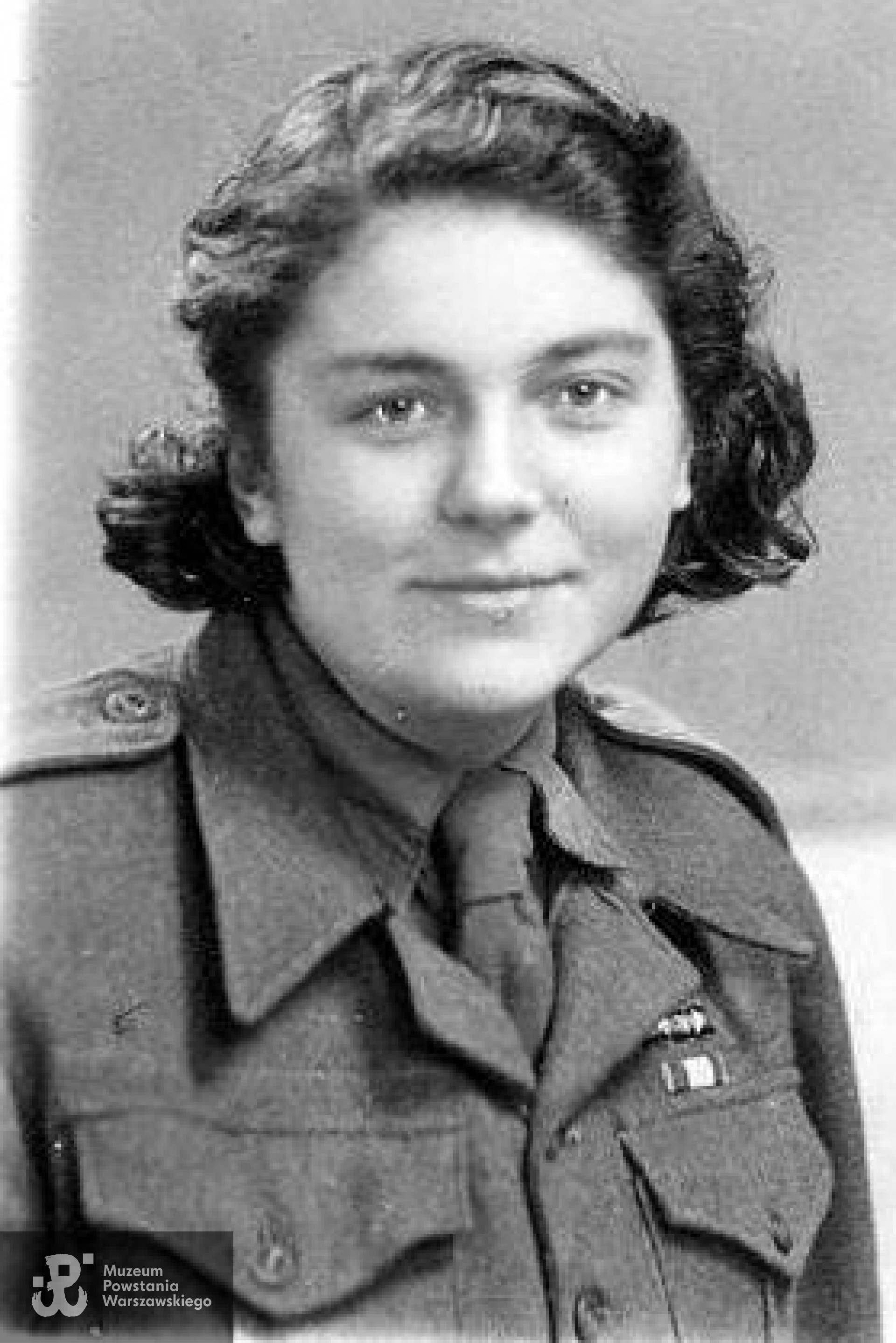 Jolanta Maria Choynowska "Bogoć" Fot. ze zbiorów Muzeum Powstania Warszawskiego. 